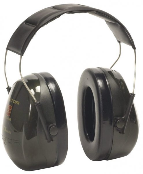 Peltor Optime II H520A h&ouml;rselk&aring;por, Gr&ouml;n