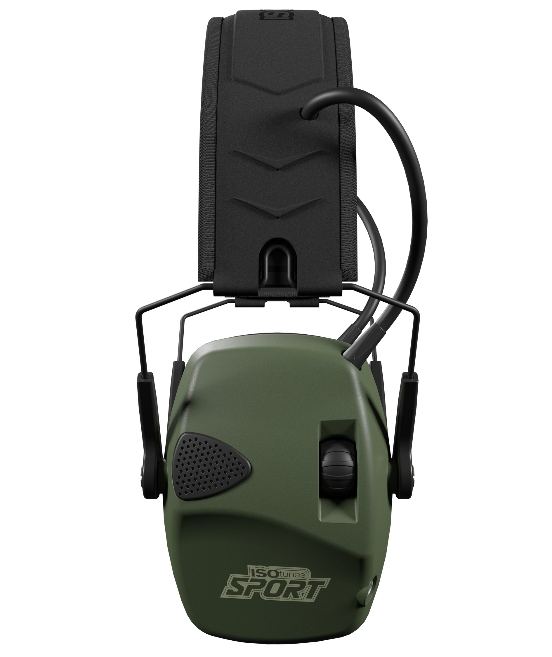 ISOtunes Sport DEFY Slim Basic h&oslash;rev&aelig;rn, Sort/Gr&oslash;n