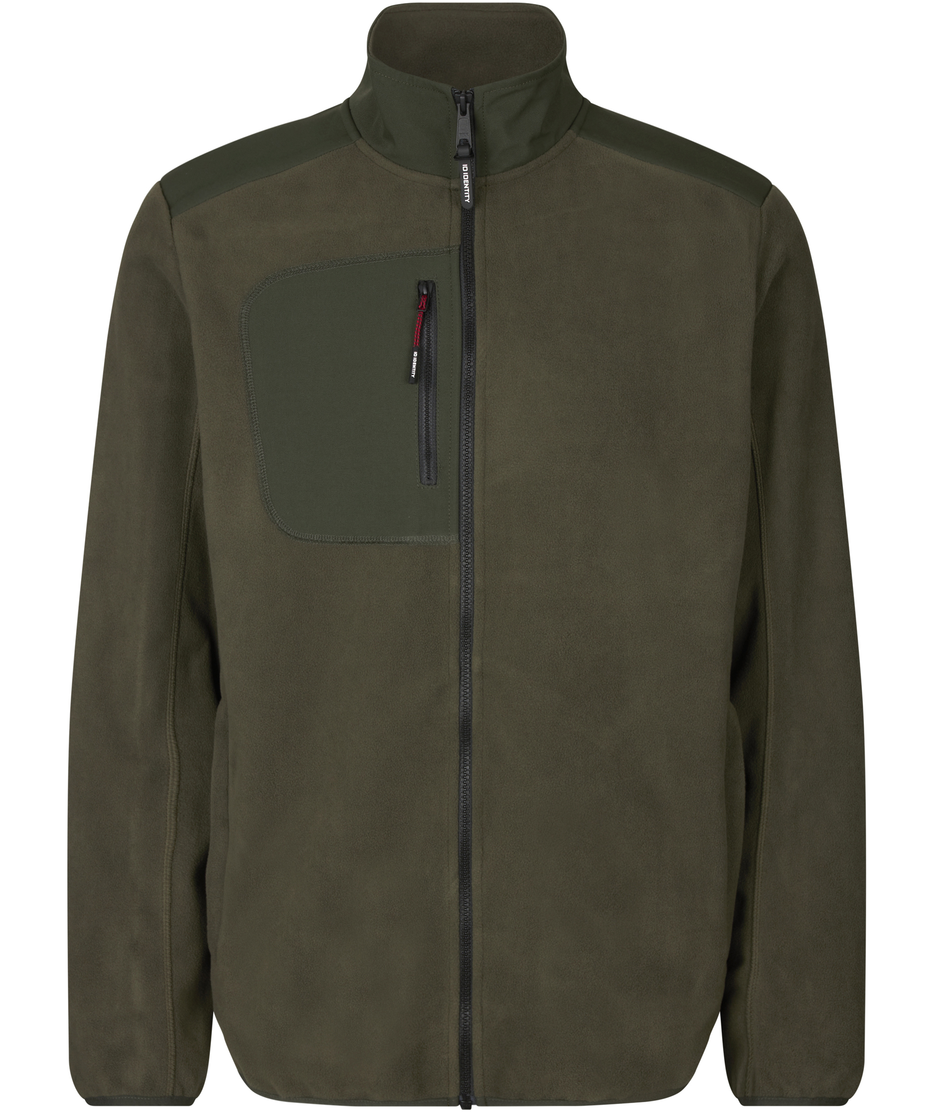 ID Fleecejacka, Oliv