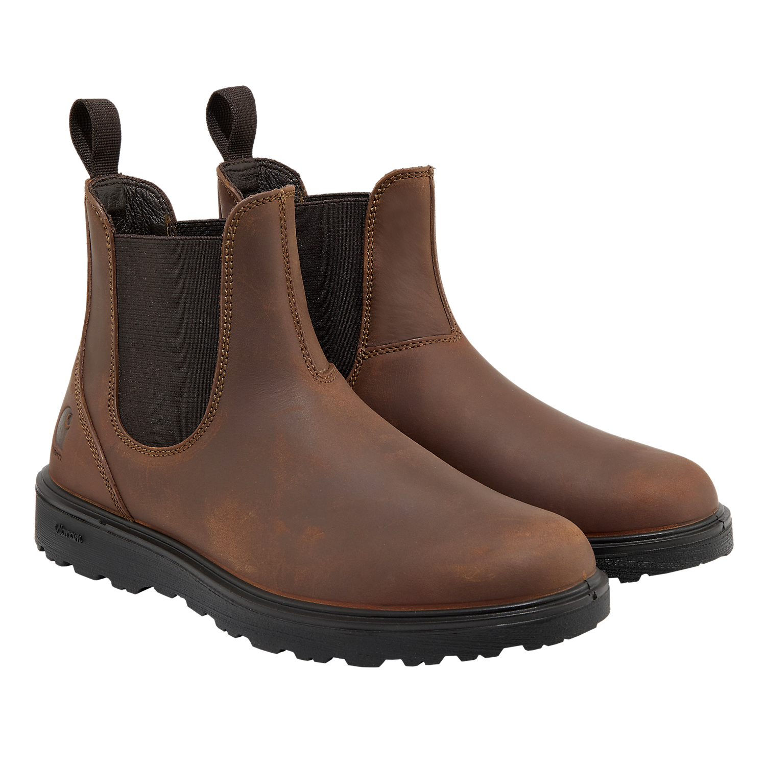 Carhartt Greenfields Chelsea st&ouml;vlar, Dark brown