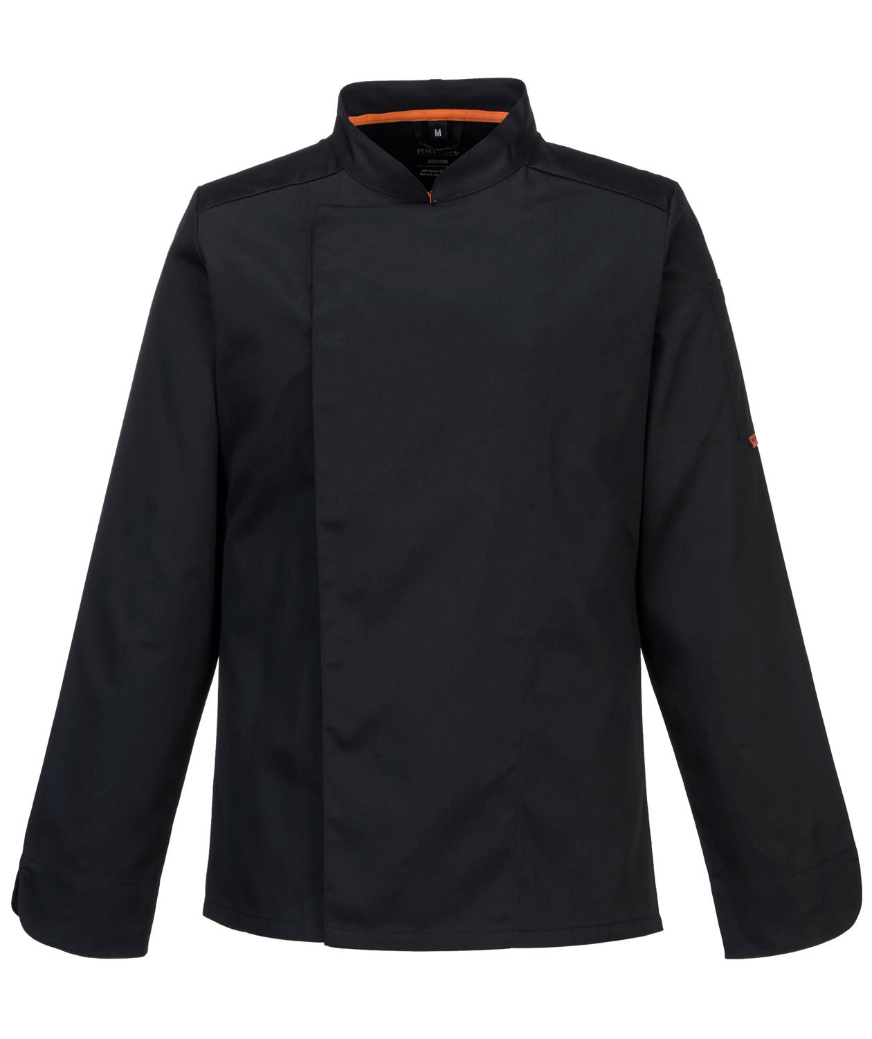 Portwest C838 kockjacka, Svart, Svart, swatch