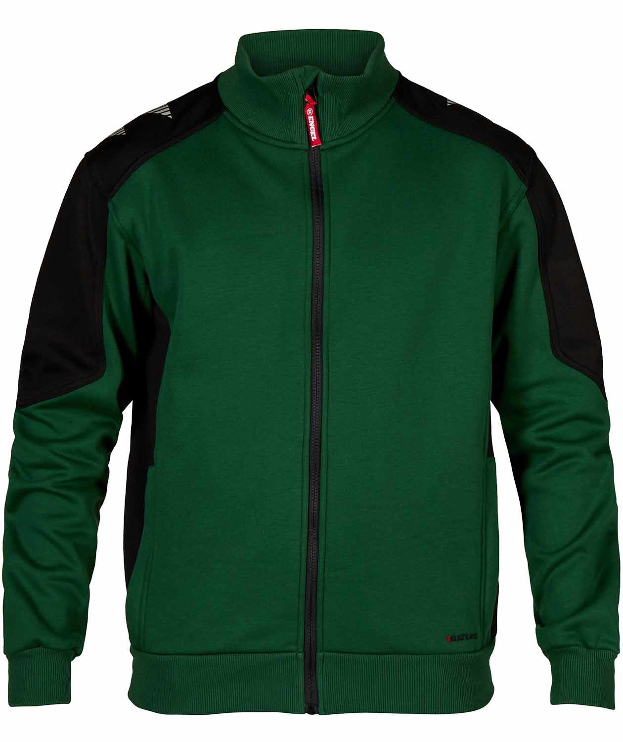 Engel Galaxy sweat cardigan, Gr&oslash;nn/Svart, Gr&oslash;nn/Svart, swatch