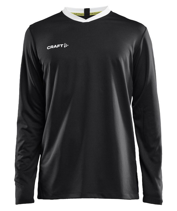 Craft Progress l&aring;ng&auml;rmad Basketball tr&ouml;ja, Svart
