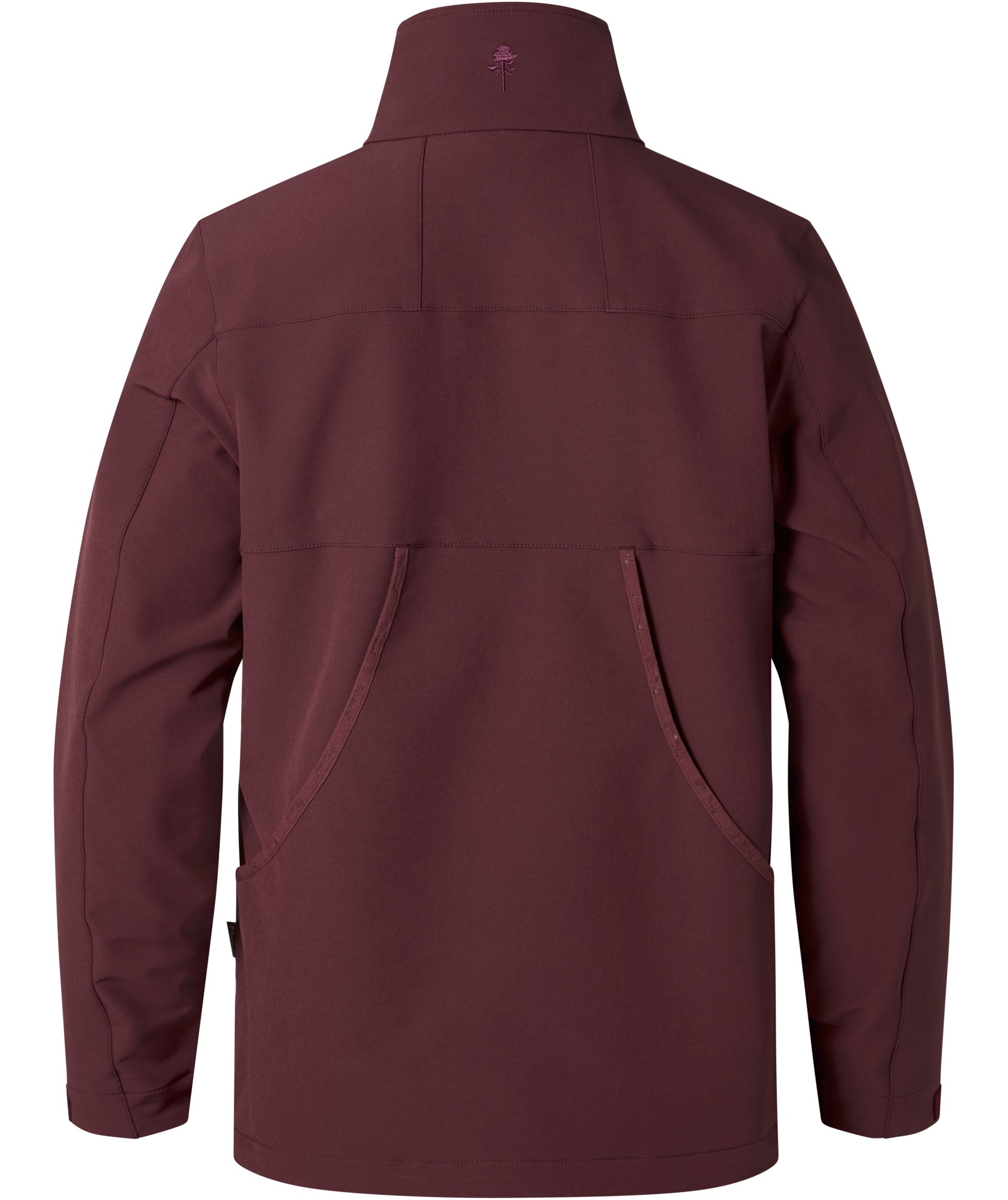 Pinewood Dog Sports Hybrid dame softshelljakke, Earth Plum, large image number 2