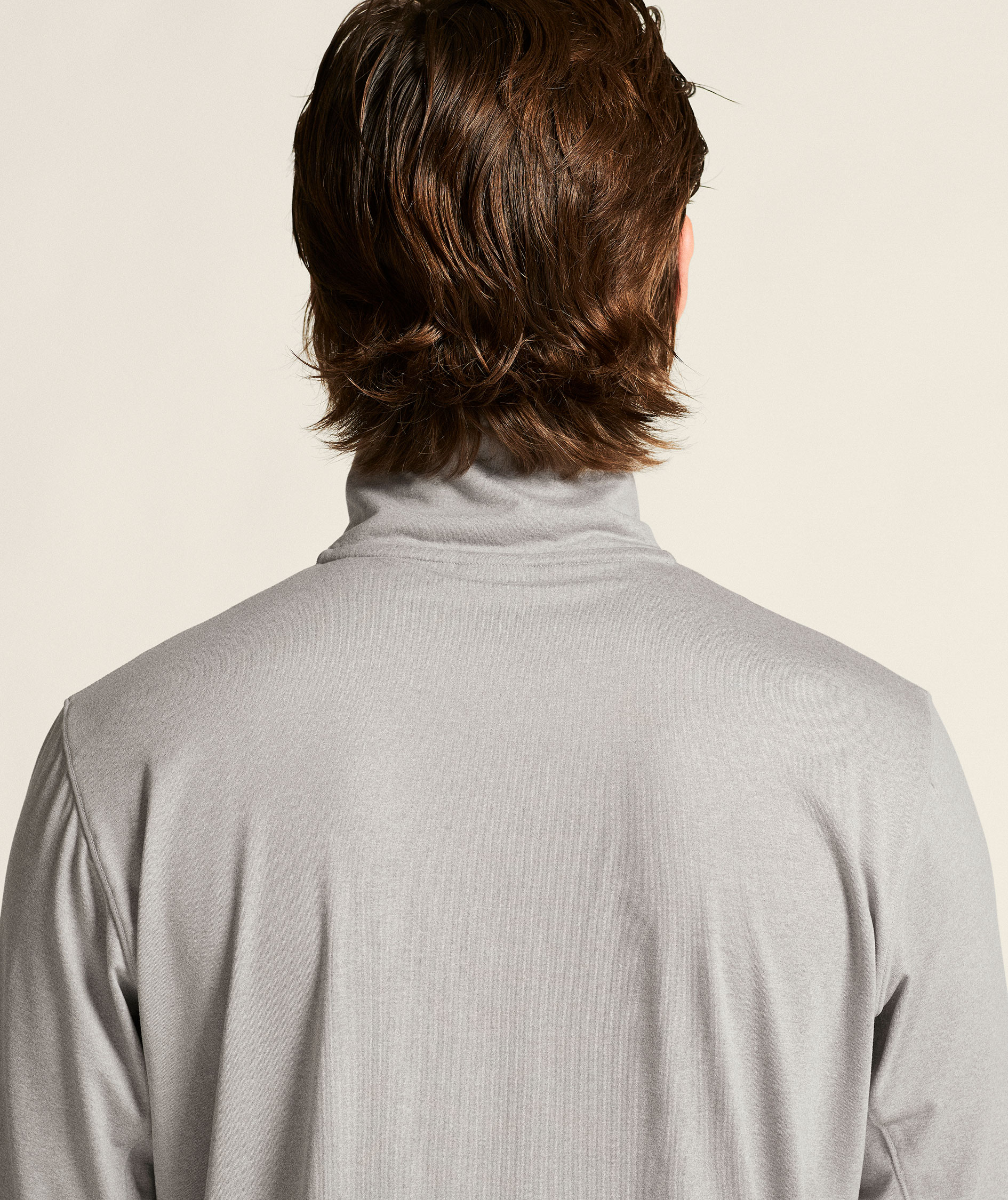 Craft Flow half zip baselayer sweater, Grey melange, large image number 4