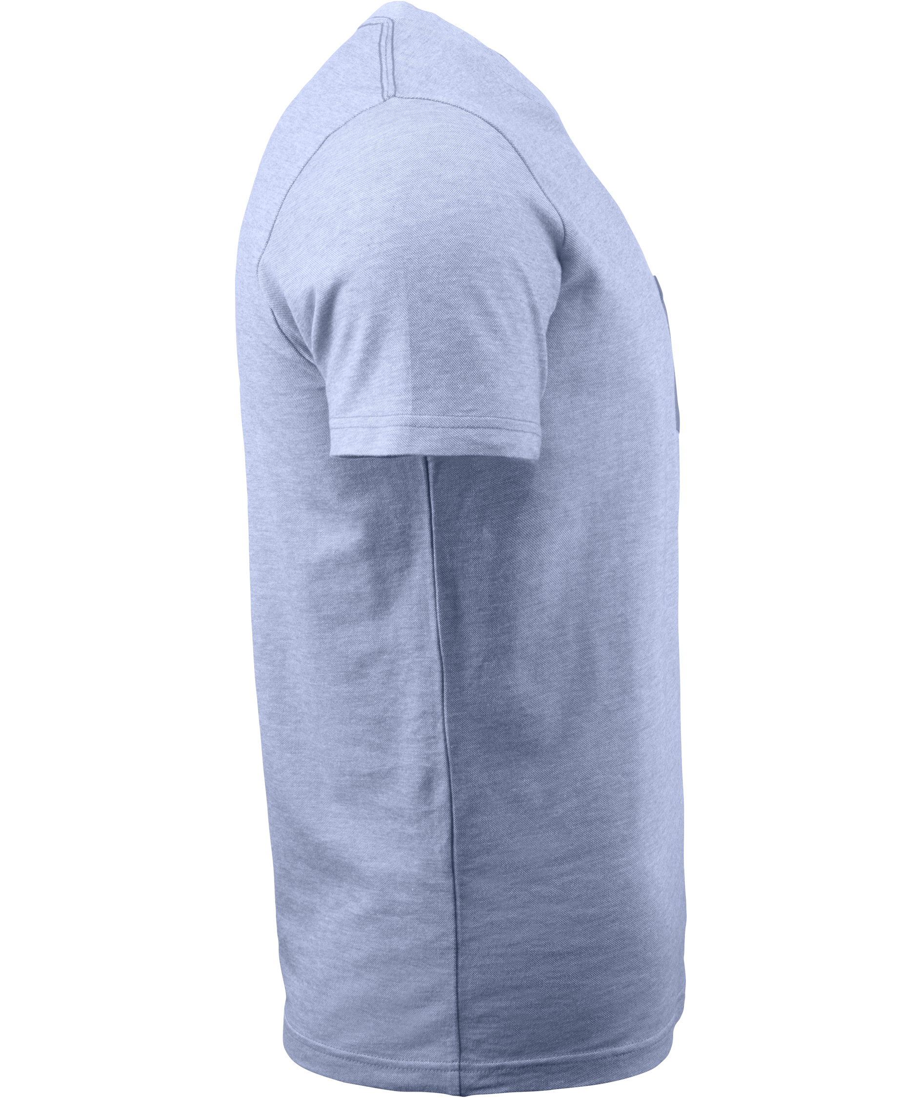 J. Harvest Sportswear Portwillow T-skjorte, Blue melange, large image number 2