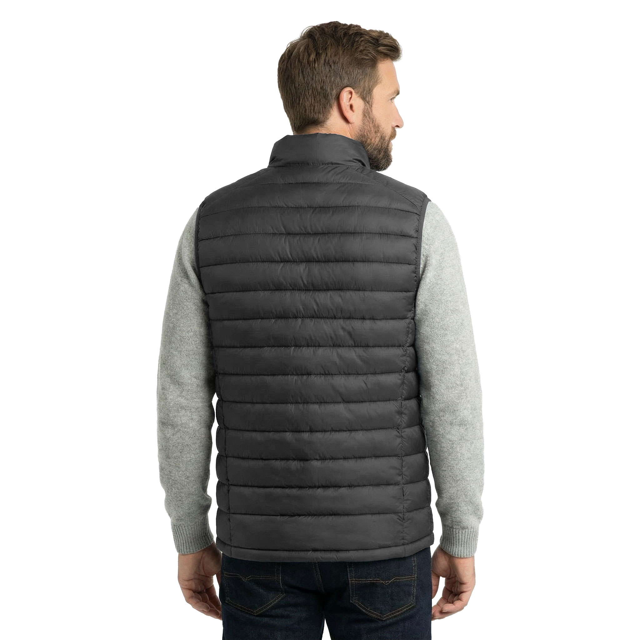 Westborn quilted vest, Black, large image number 2