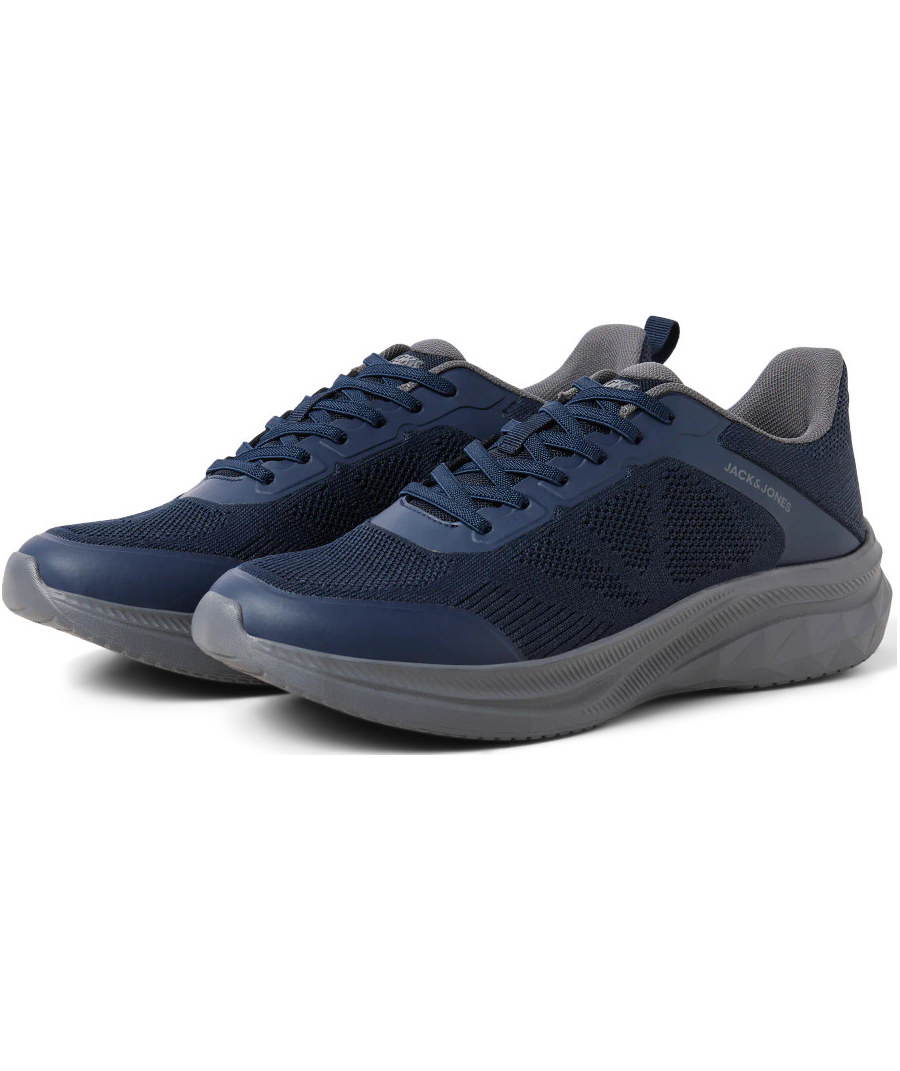 Jack & Jones JFWDRAGO sneakers, Navy Blazer Castlerock, large image number 7