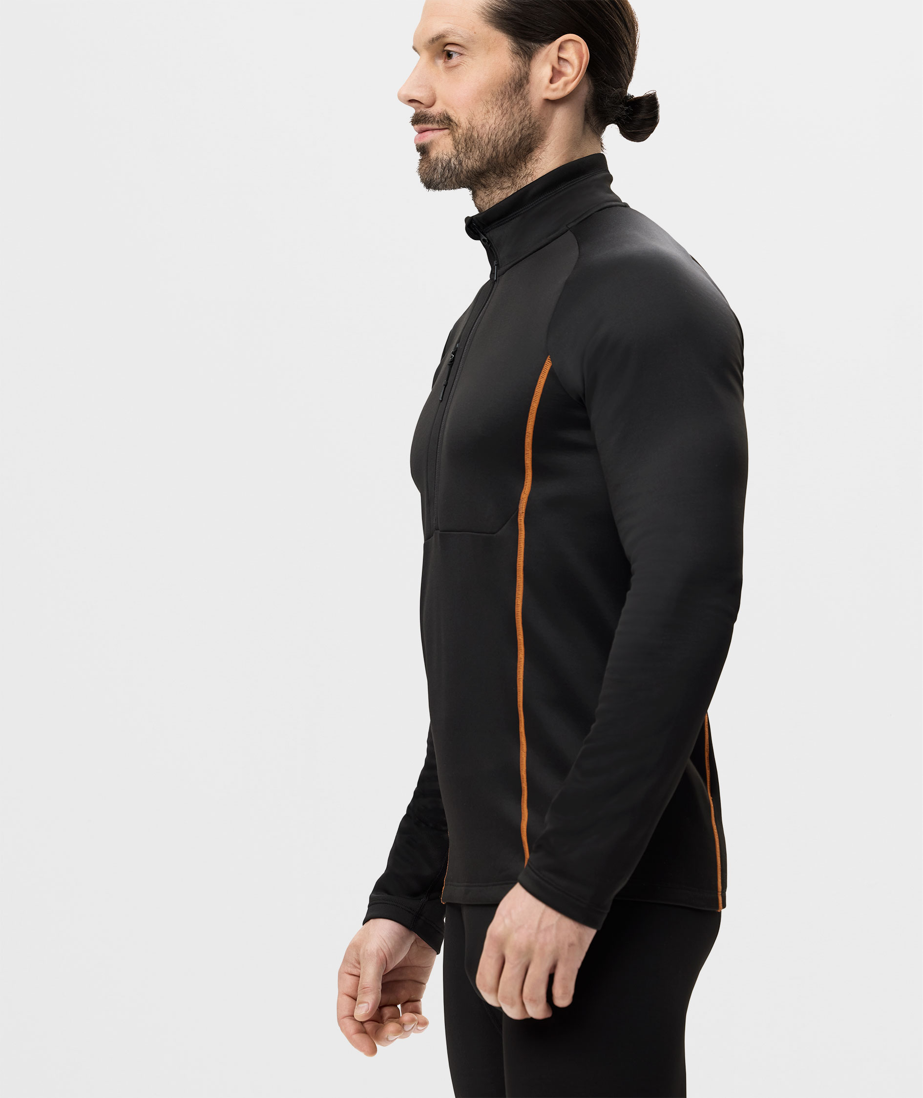 Snickers baselayer genser 9485, Black, large image number 6