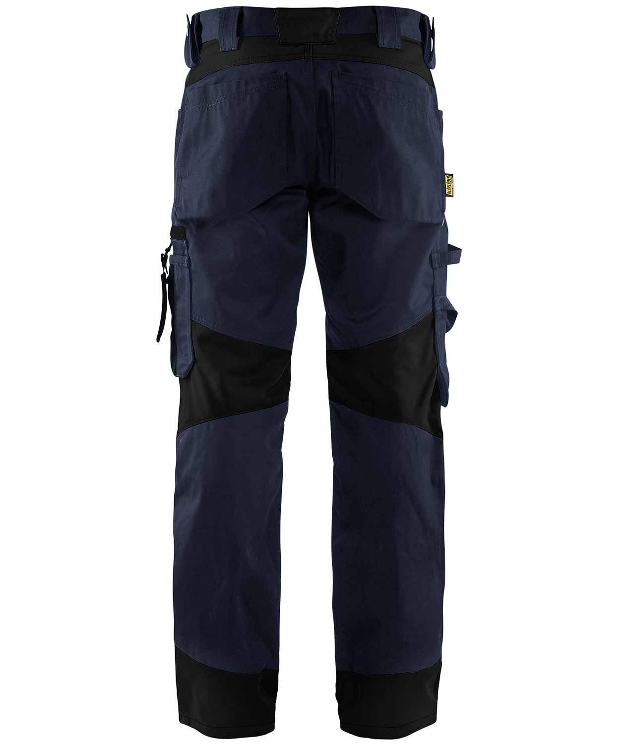 Bl&aring;kl&auml;der arbeidsbukse, M&oslash;rk Marinebl&aring;/Svart, large image number 1