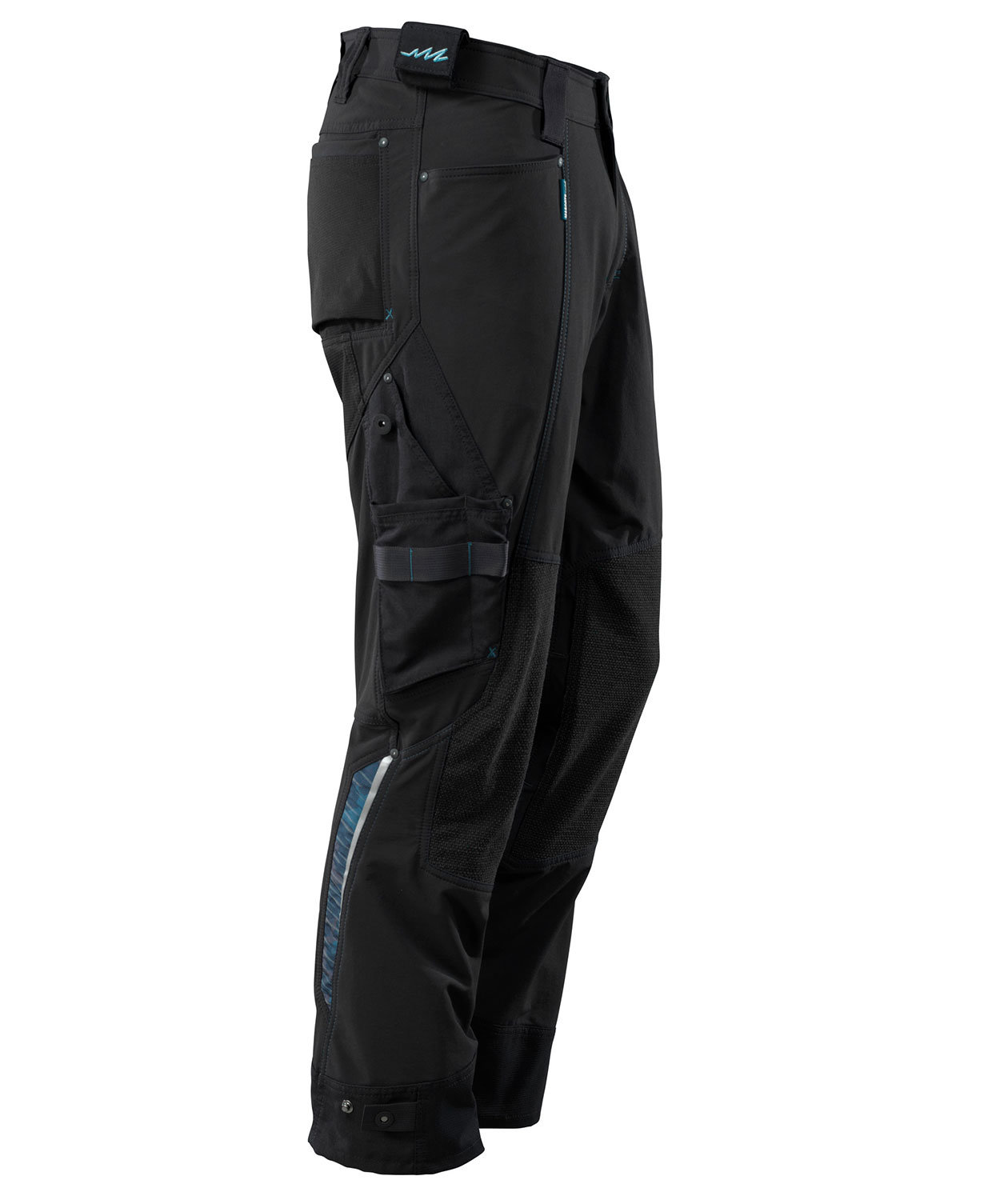 Mascot Advanced work trousers Full stretch, Black, large image number 3