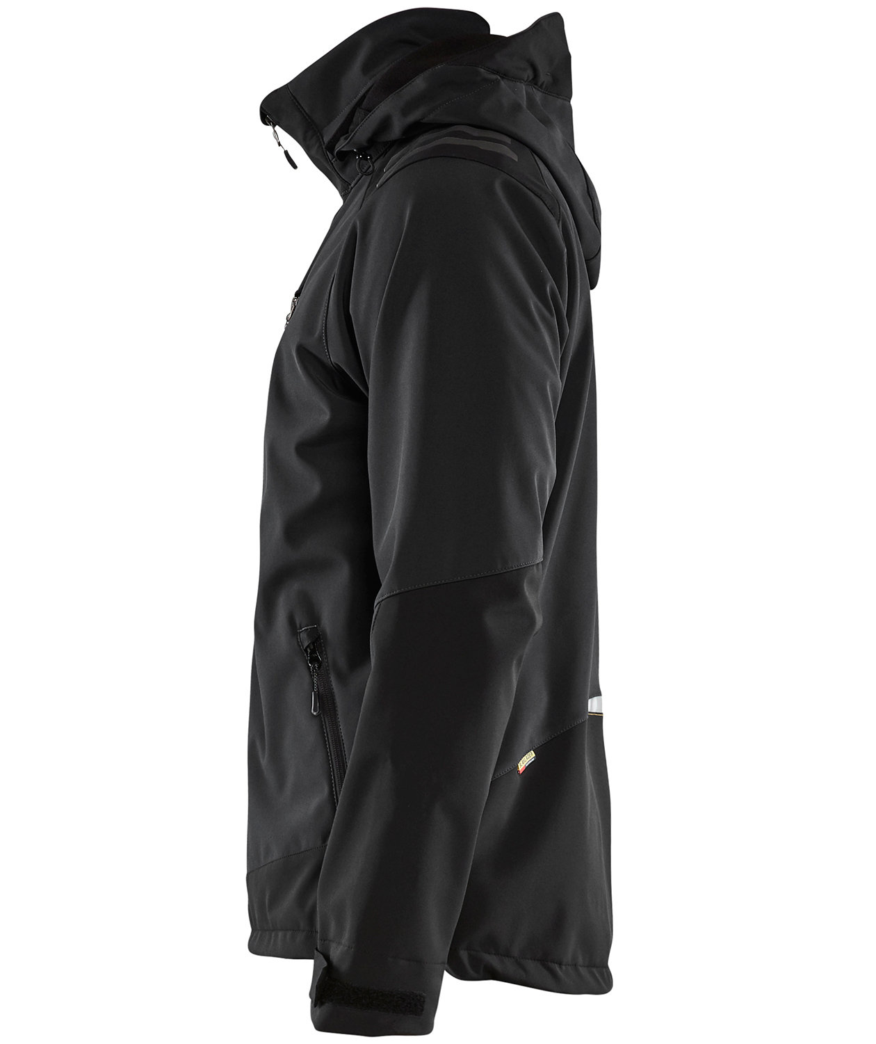 Bl&aring;kl&auml;der softshell jacket, Black/Red, large image number 2