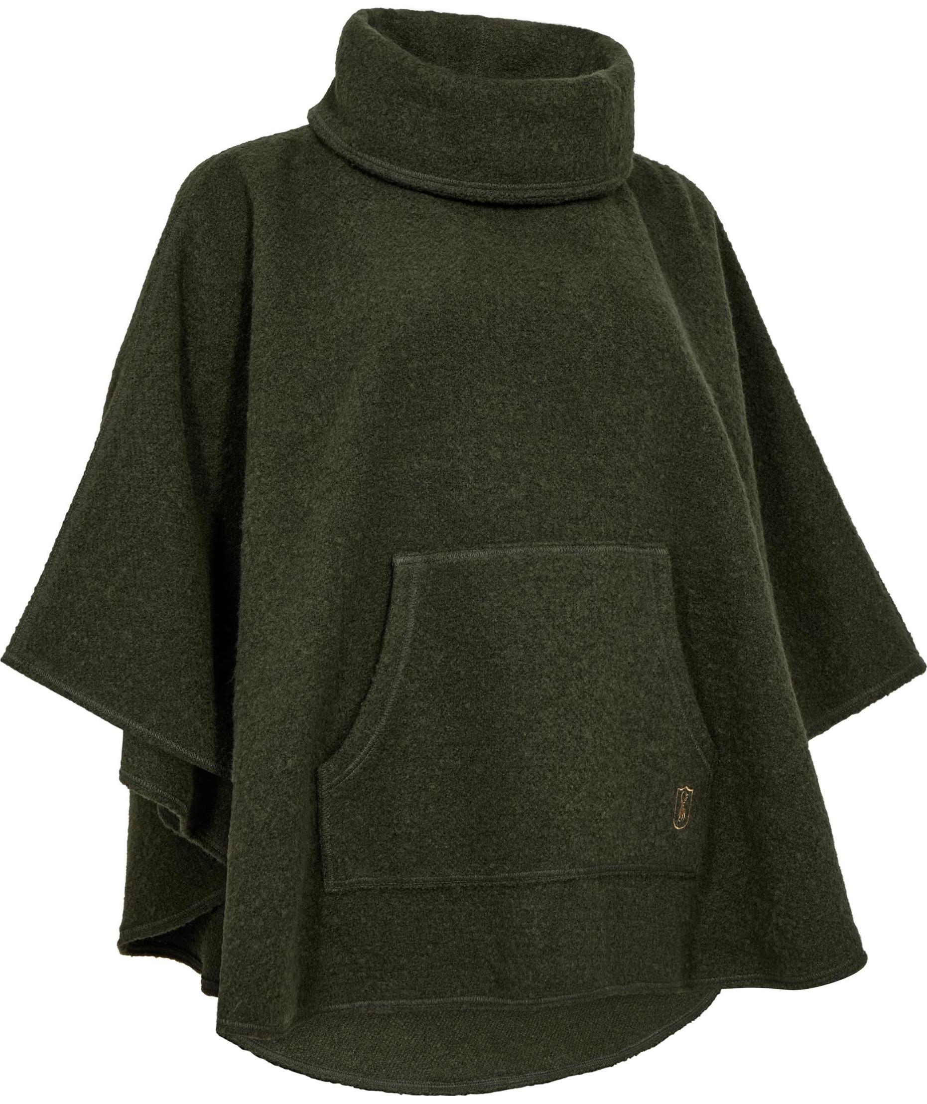 Deerhunter Wilder Damen Cape mit Wolle, Loden Wood