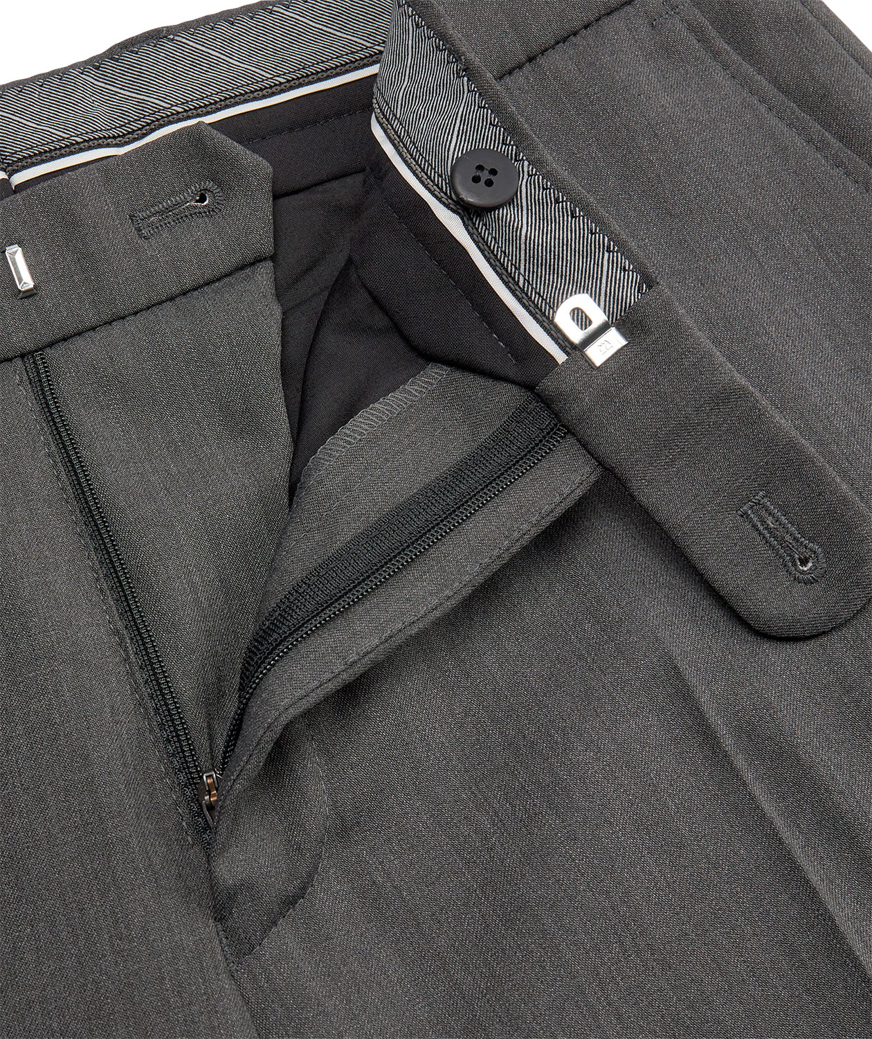 Sunwill Traveller Bistretch Regular fit trousers, Grey, large image number 4