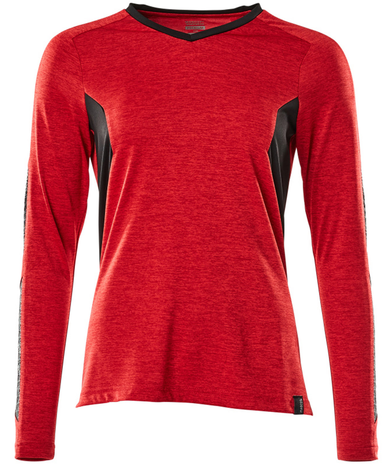 Mascot Accelerate Coolmax langermet dame T-skjorte, Signal r&oslash;d/svart, Signal r&oslash;d/svart, swatch