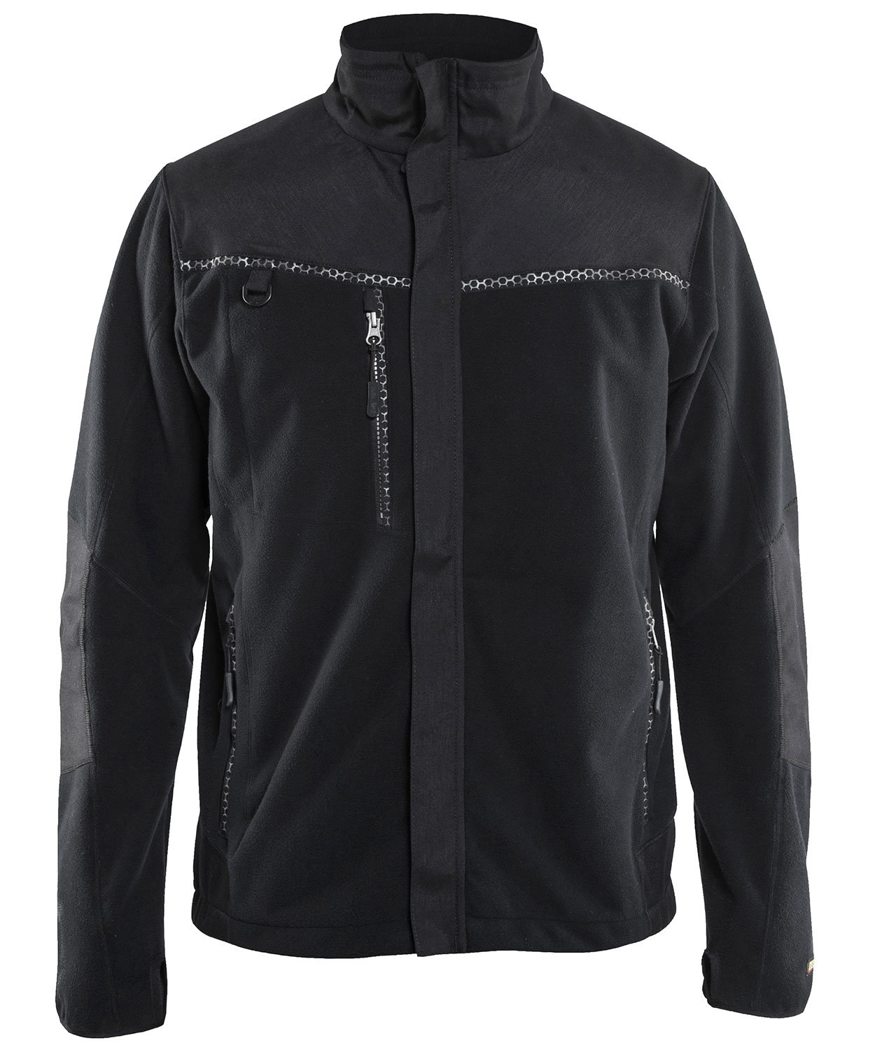 Bl&aring;kl&auml;der fleecejakke, Svart