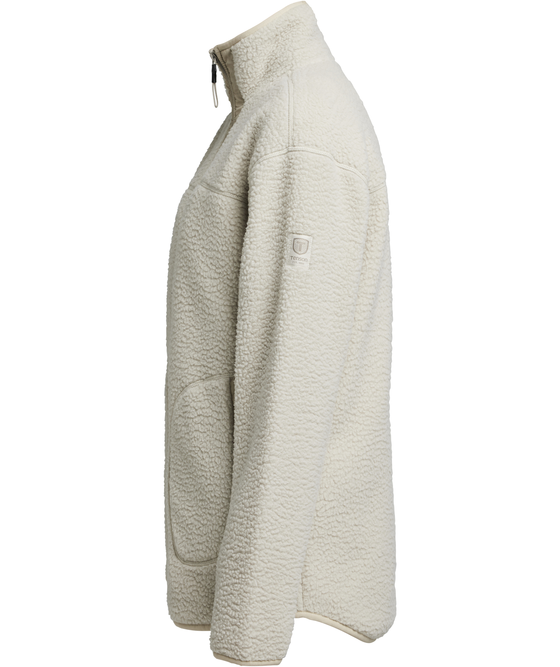 Tenson Yoke dame fiberpelsjakke, Sand, large image number 4