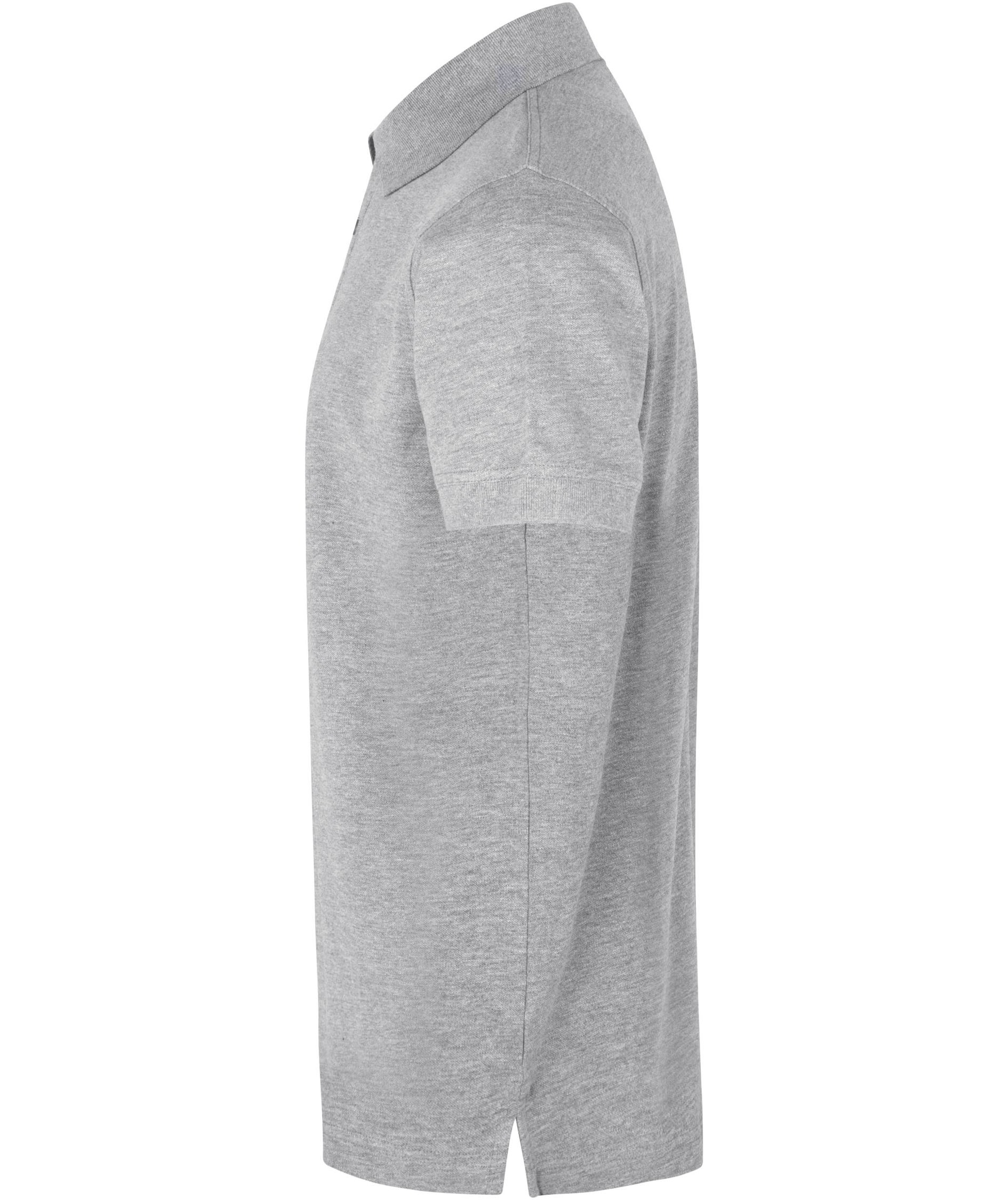 ID Stretch polo T-skjorte, Gr&aring;&nbsp;Melange, large image number 2