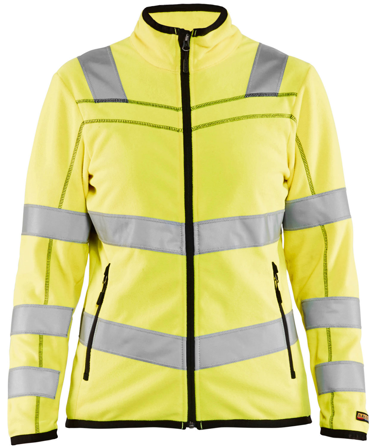 Bl&aring;kl&auml;der dame microfleecejakke, Hi-Vis&nbsp;Gul