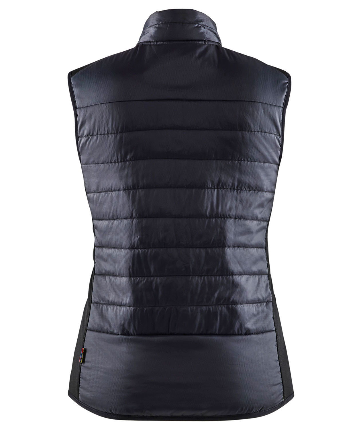 Bl&aring;kl&auml;der vadderad v&auml;st dam, Svart/Varselgul