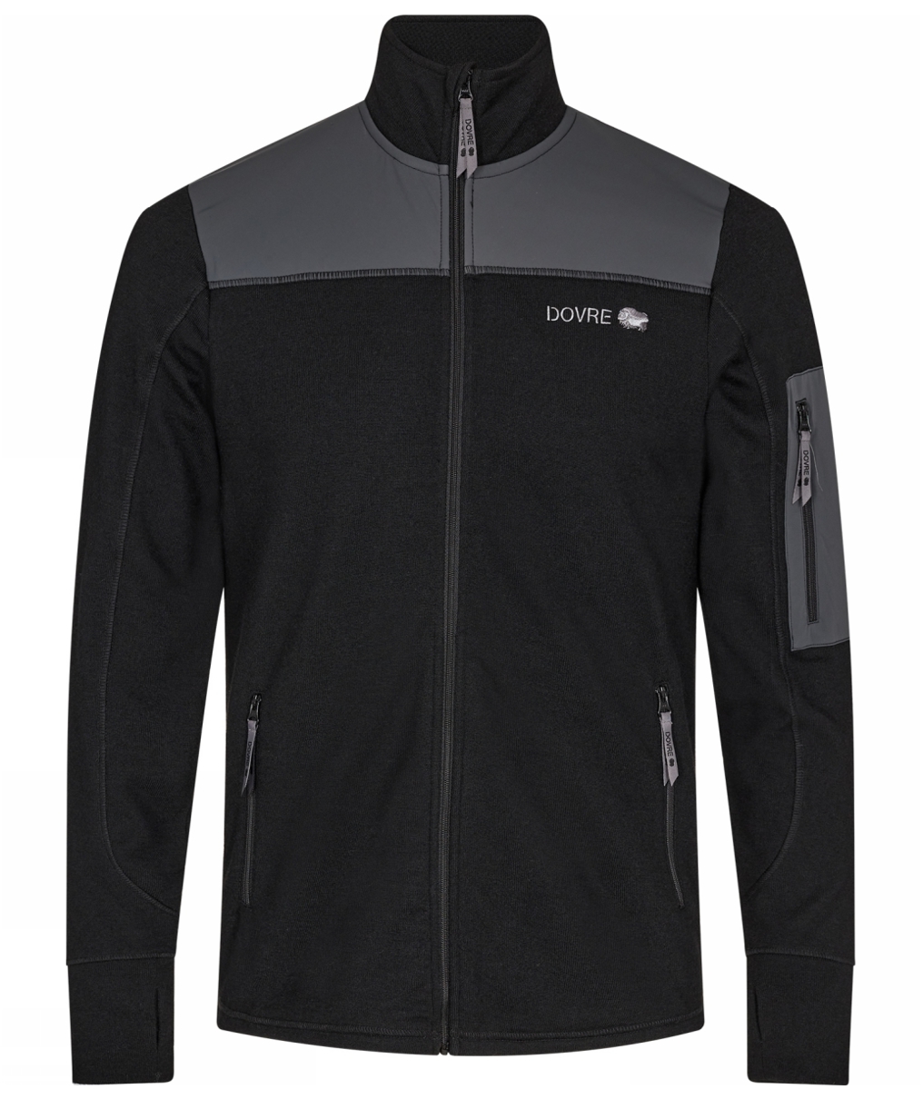 Dovre midlayer jacka, Svart