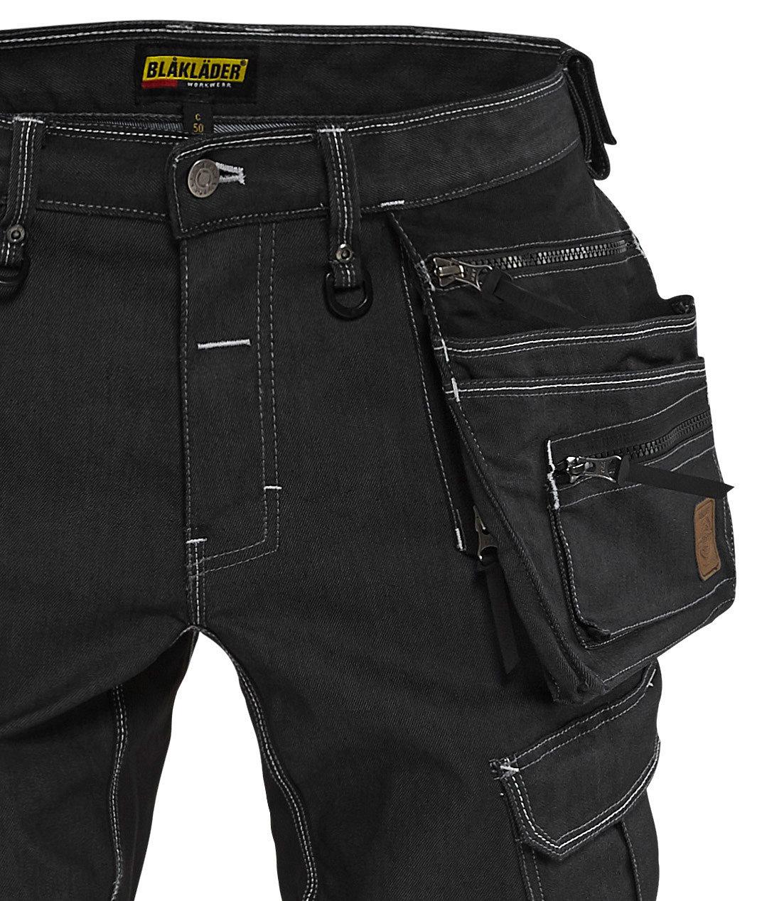 Bl&aring;kl&auml;der craftsman trousers X1900, Black, large image number 2