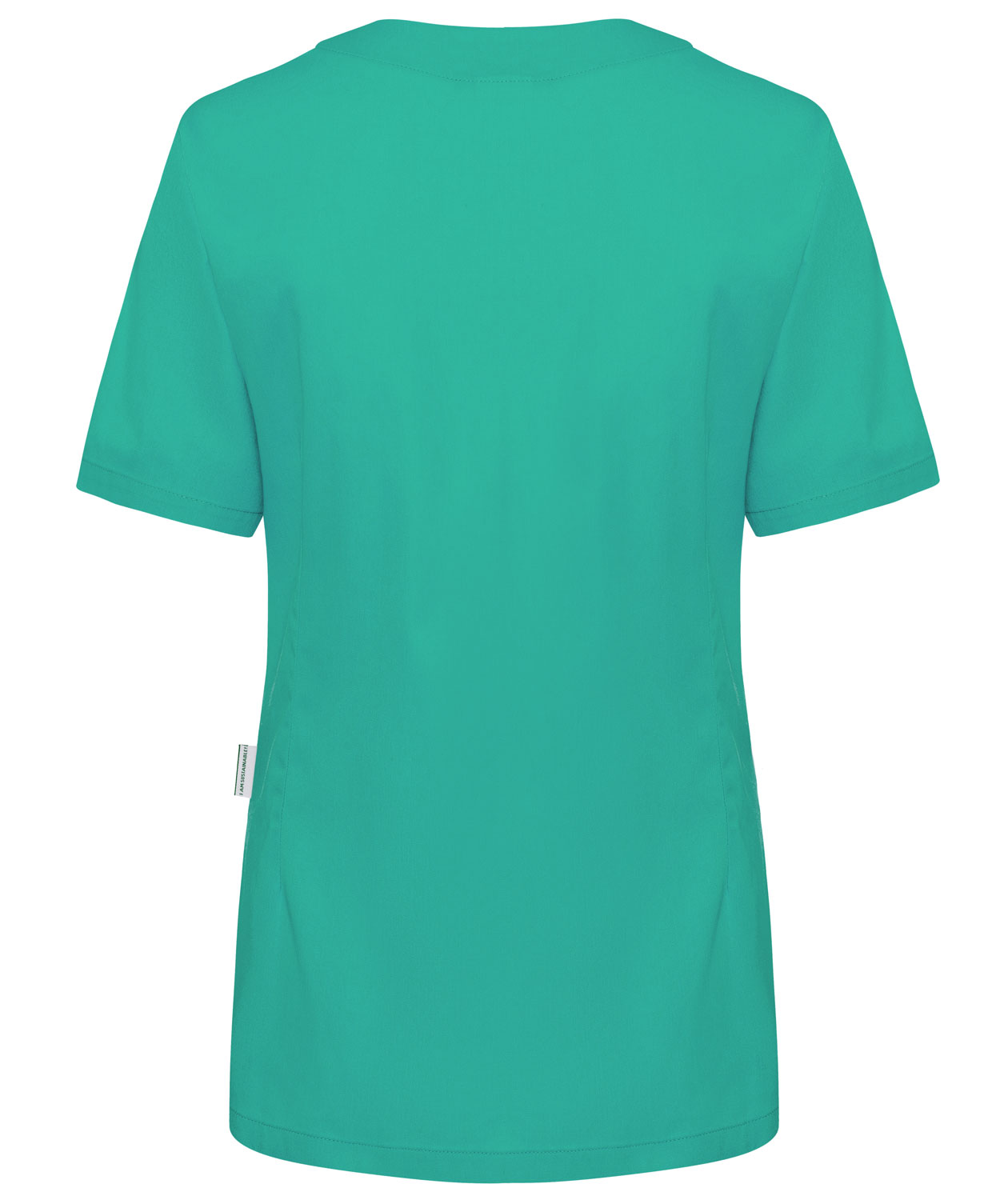 Karlowsky Essential kort&auml;rmad tunika dam, Smaragdgr&ouml;n