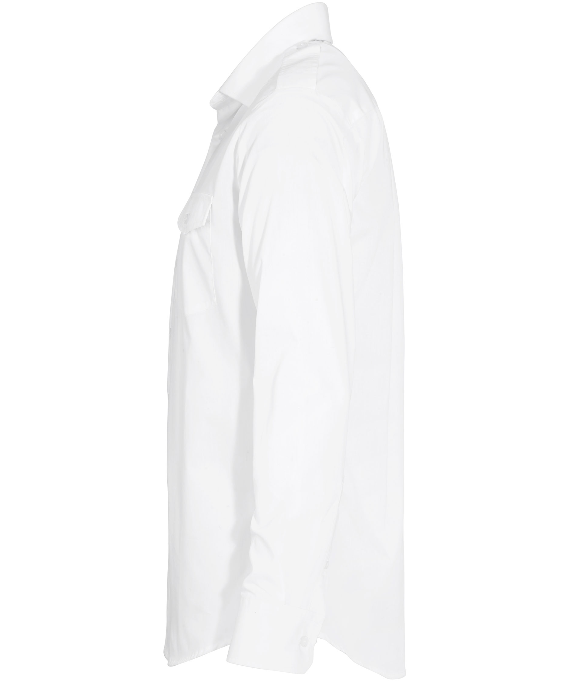 Derby of Sweden Maverick Comfort fit pilot shirt, White, large image number 3