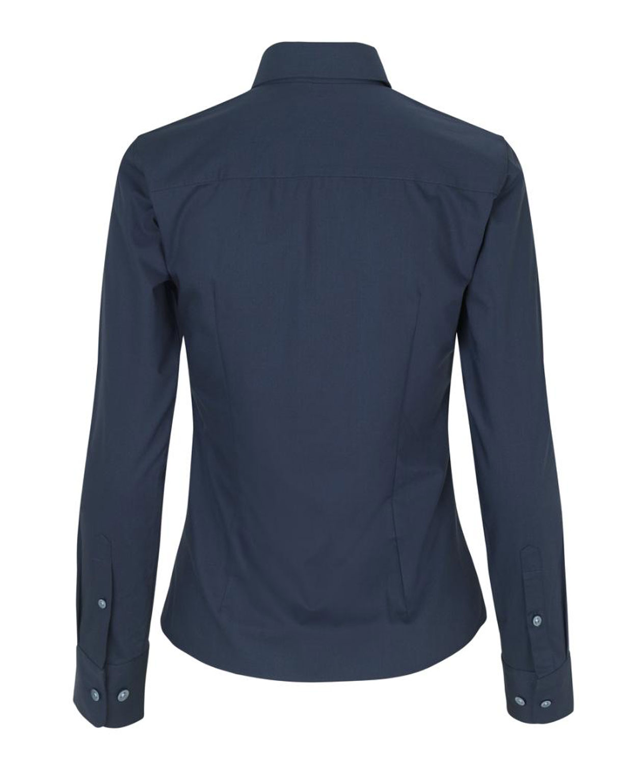 Seven Seas hybrid Modern fit dameskjorte, Navy, large image number 4