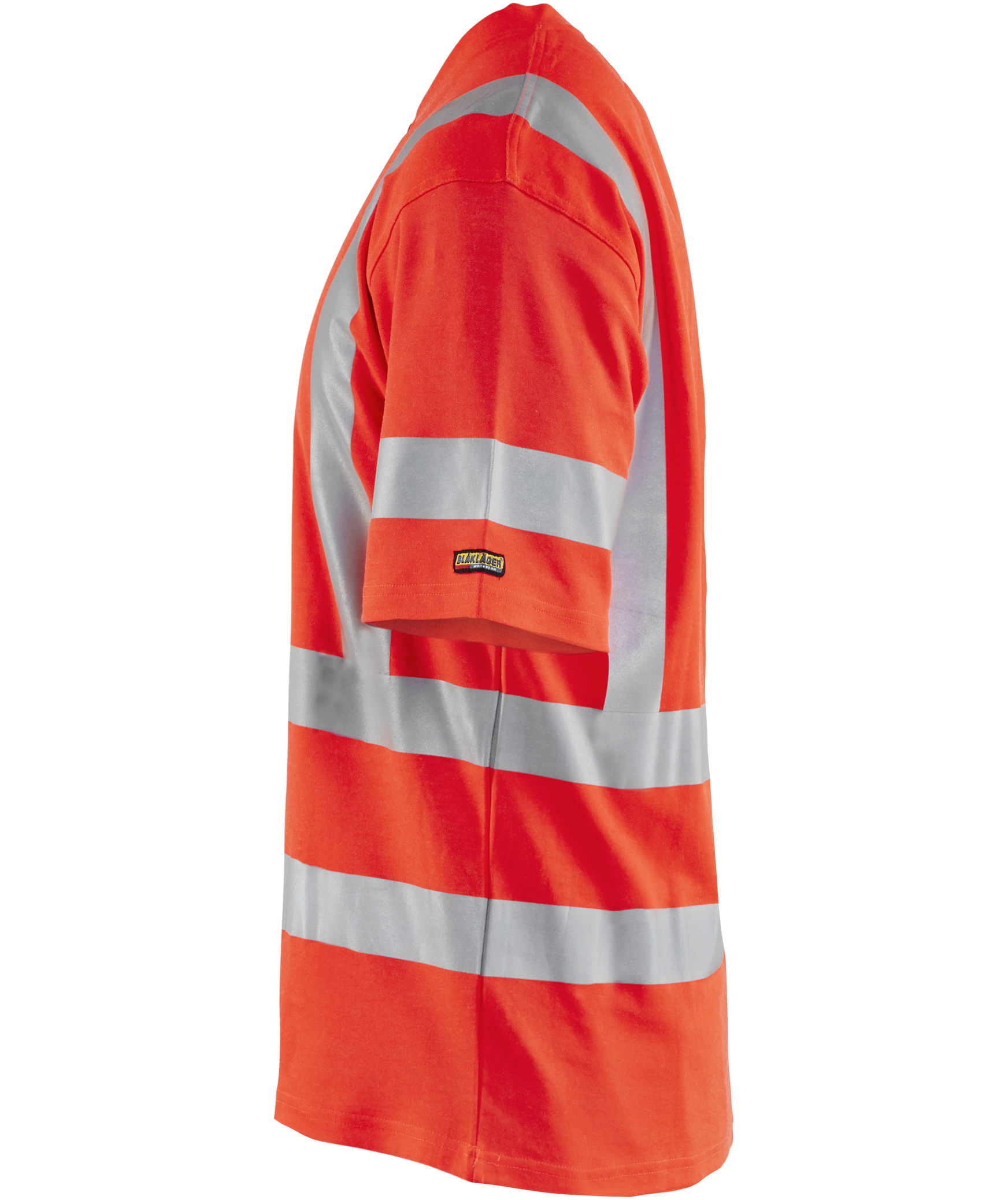 Bl&aring;kl&auml;der UV40+ T-shirt, Hi-Vis R&oslash;d, large image number 3