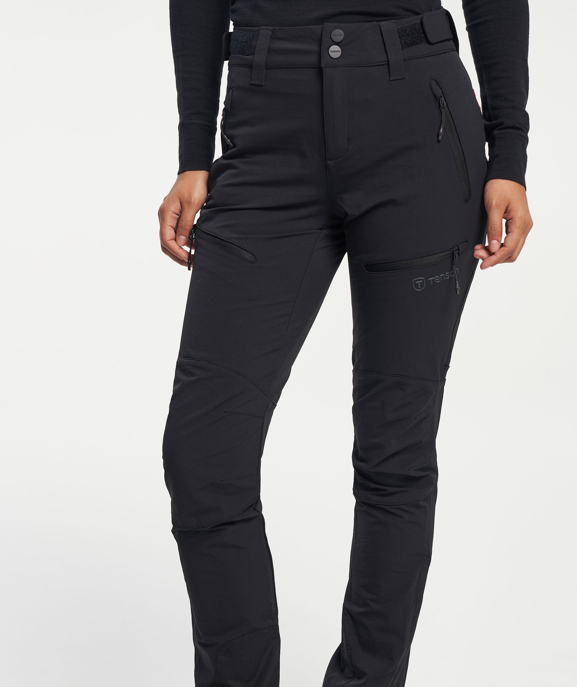 Tenson TXlite Flex damebukse, Black, large image number 6