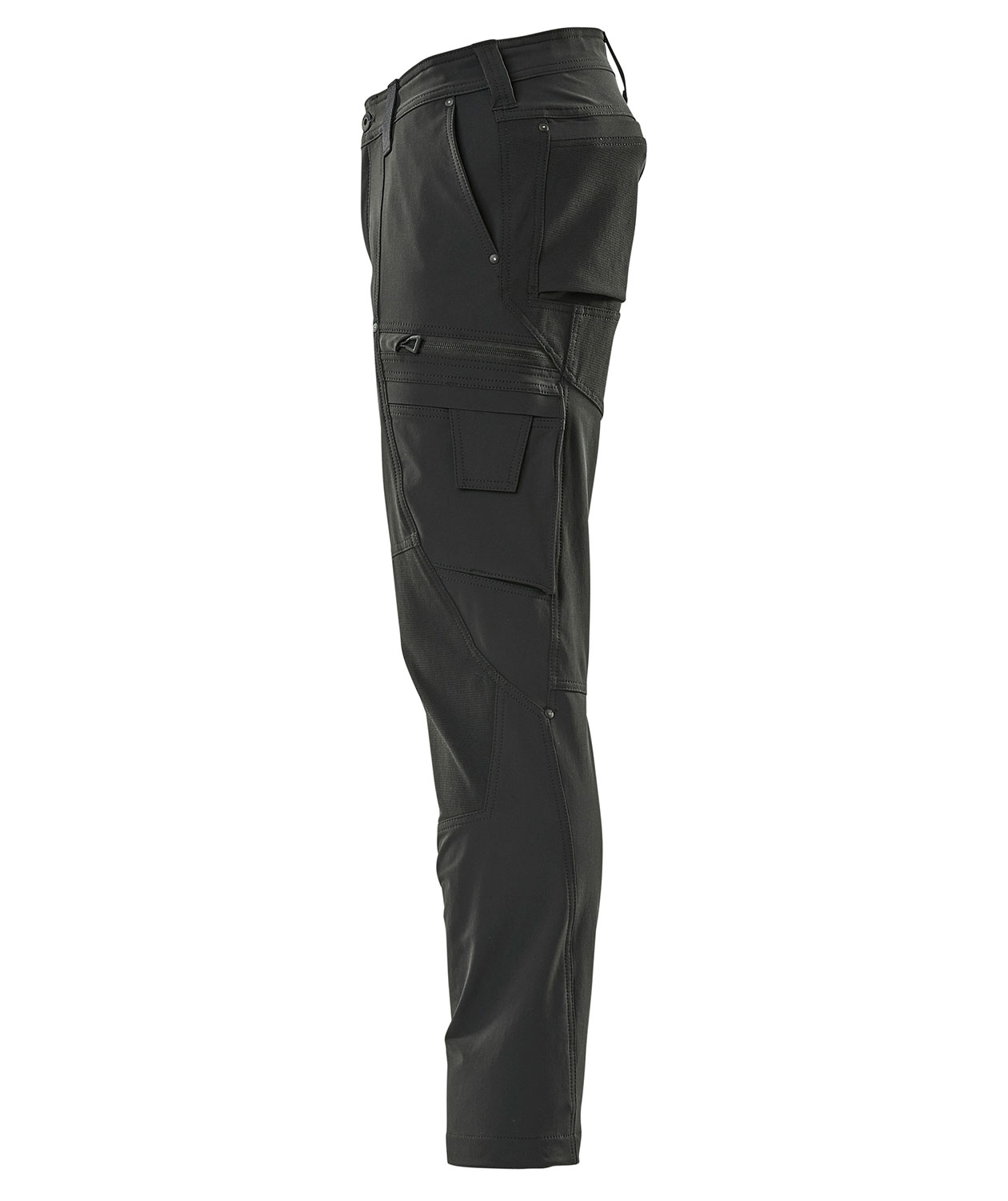 Mascot Advanced stretch service trousers, Black, large image number 2