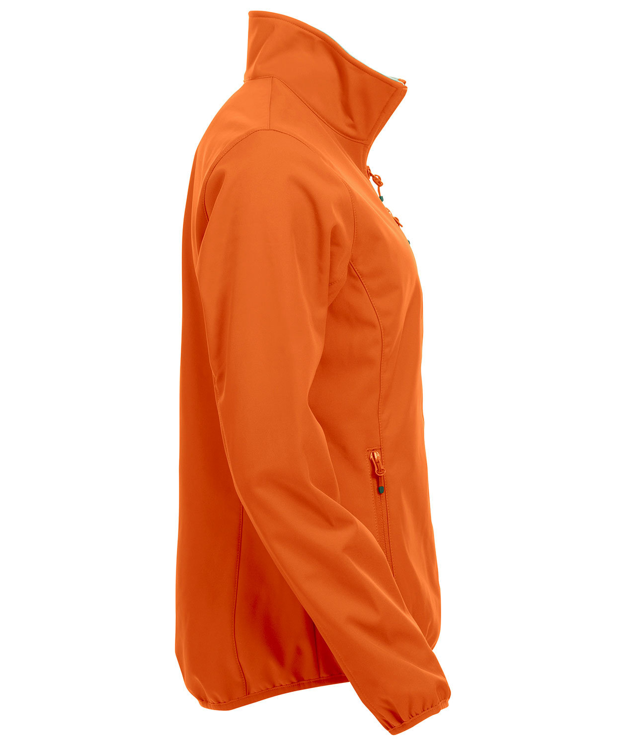 Clique Basic women's softshell jacket, Orange, large image number 3
