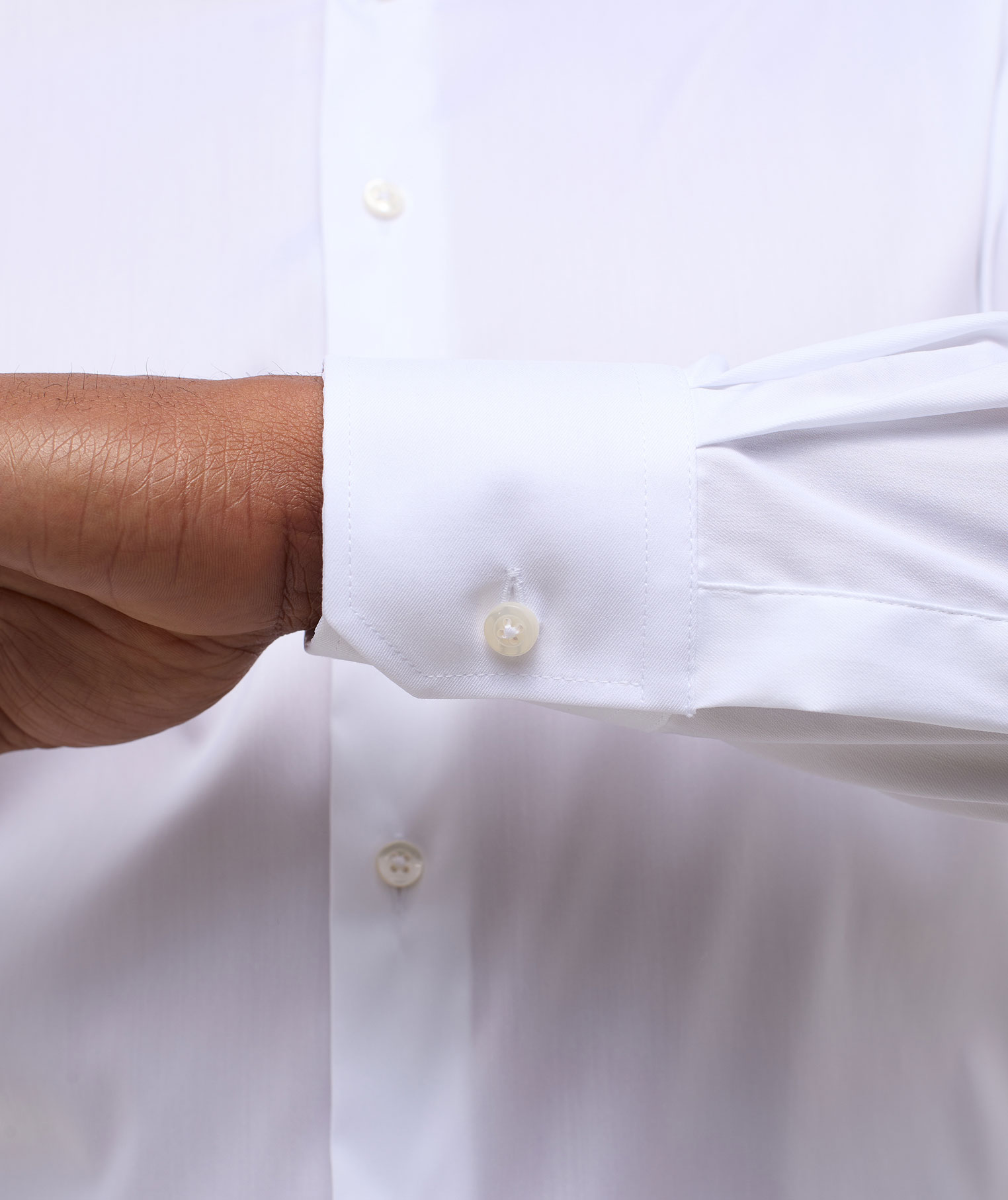 Eterna Performance Modern Fit shirt, White, large image number 3