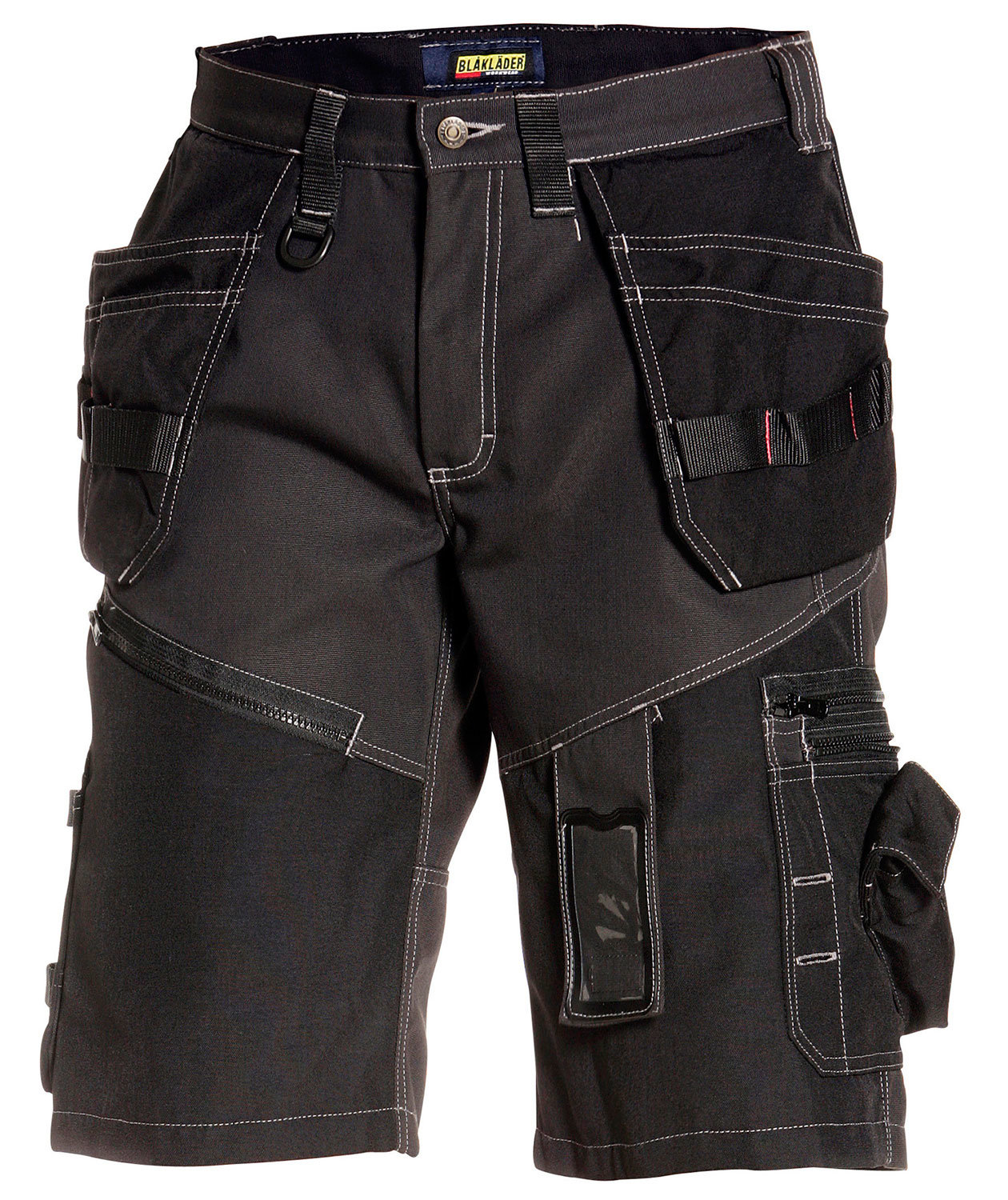 Bl&aring;kl&auml;der h&aring;ndv&aelig;rkershorts X1502, Sort, large image number 0