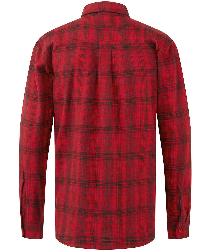 Portwest KA3 flannel shirt, Red