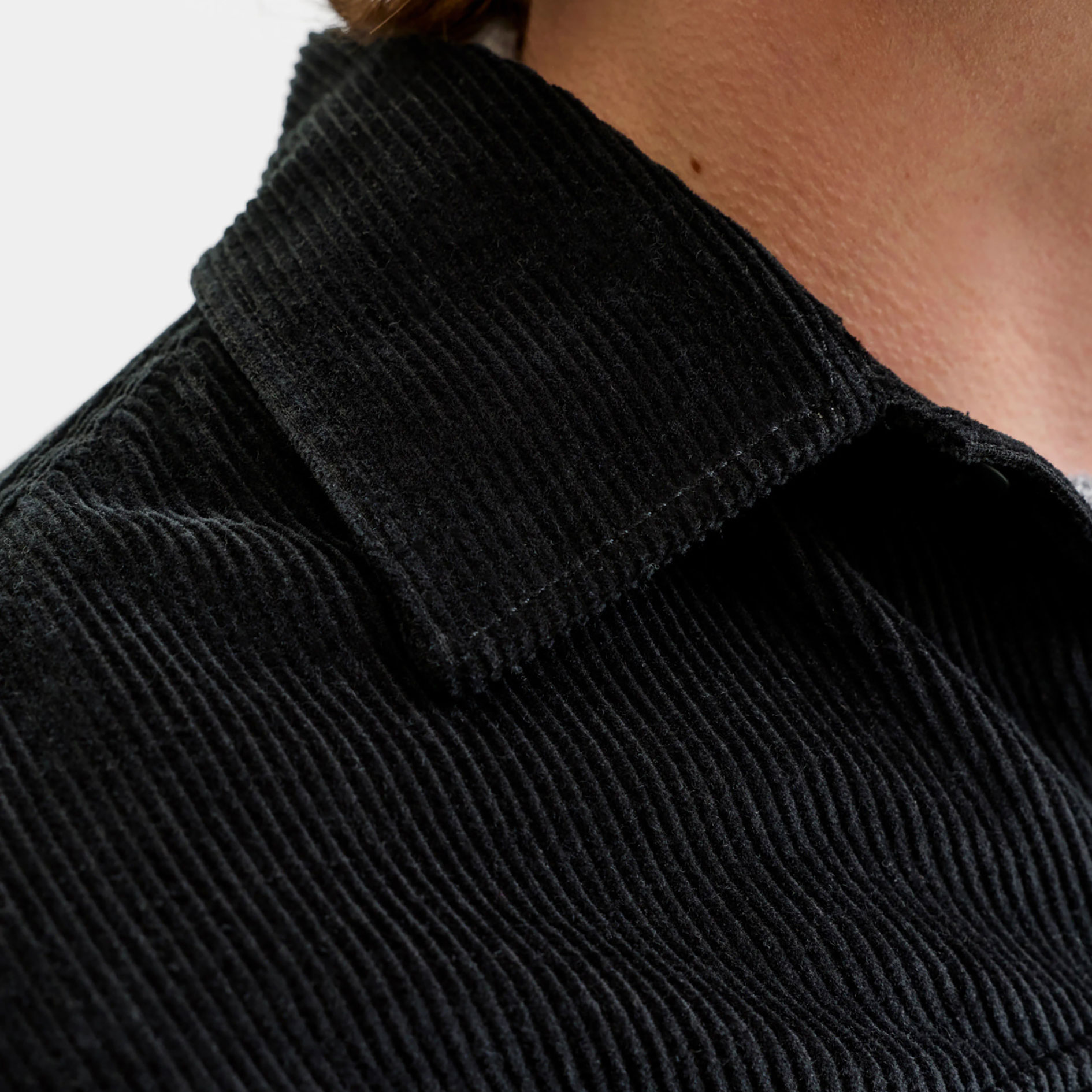 Jack & Jones JJEREGENT CORD Overshirt, Black, large image number 3