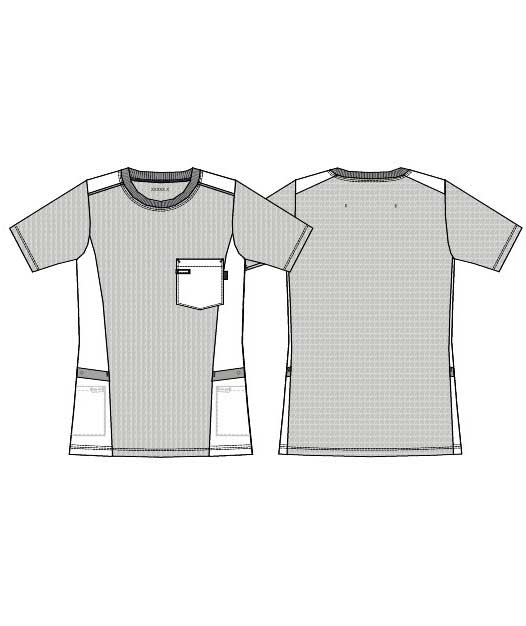 Kentaur women's pique T-shirt, Raspberry red Melange, large image number 3