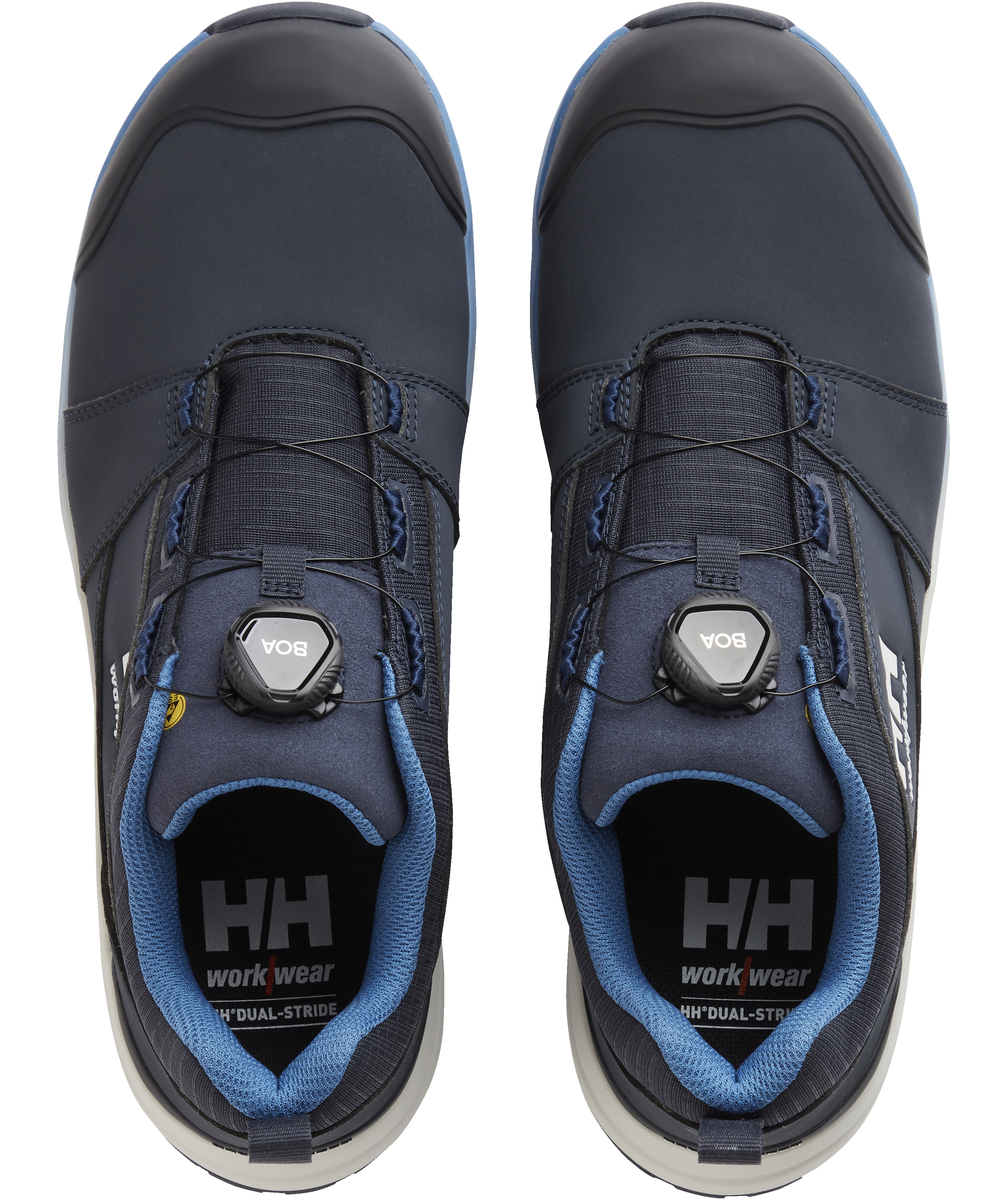 Helly&nbsp;Hansen Manchester MXR LOW BOA skyddsskor S3S, Navy/Stone blue, large image number 2