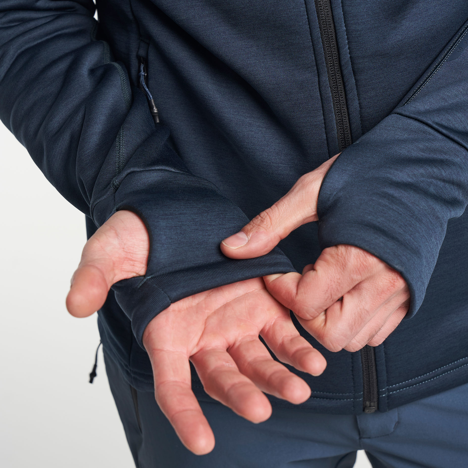 Tenson TXlite Hoodie mit Rei&szlig;verschluss, Dark blue, large image number 6