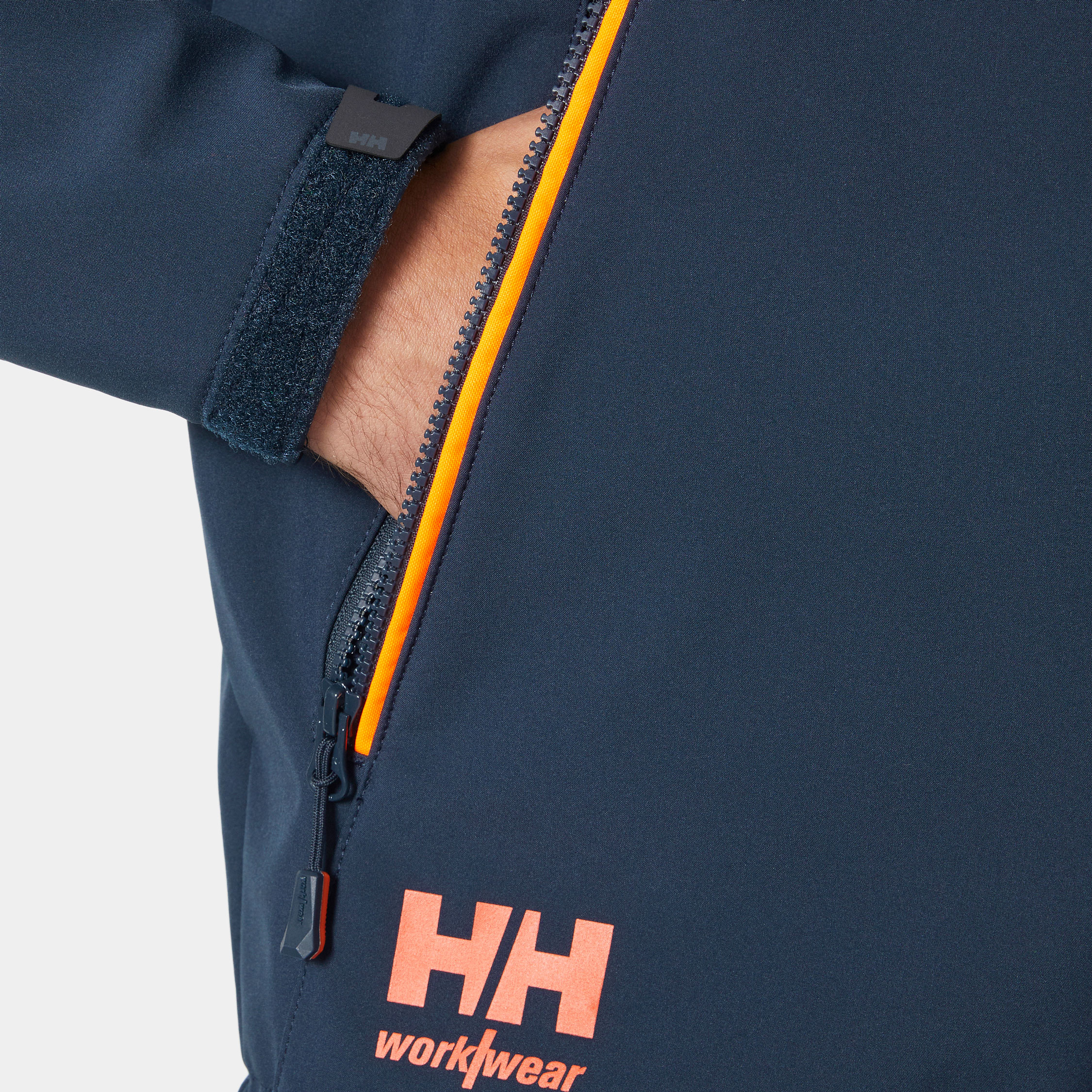 Helly Hansen Chelsea Evo. softshelljakke full stretch, Navy, large image number 7