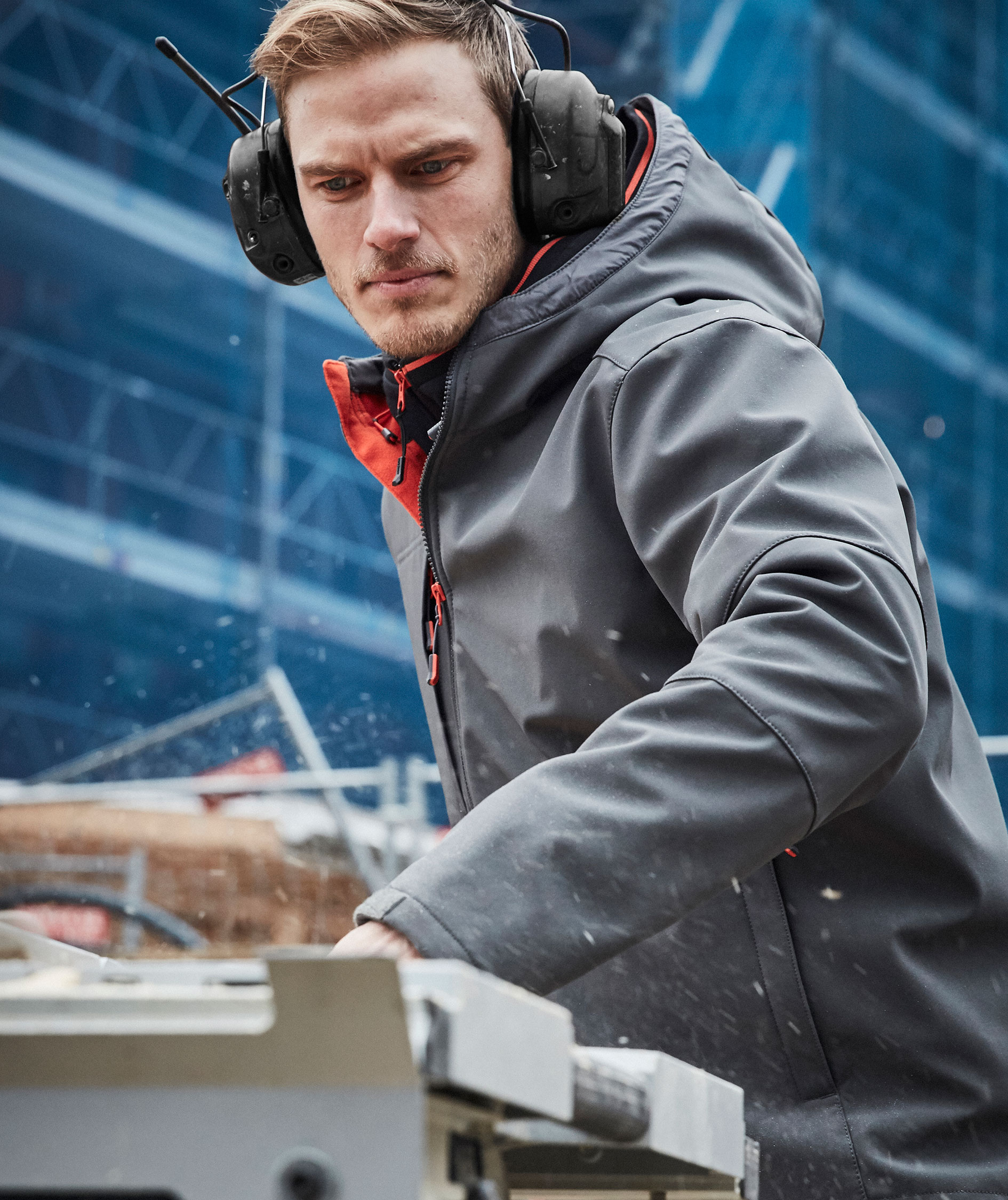 Helly Hansen Kensington softshelljakke, M&oslash;rkegr&aring;, large image number 2