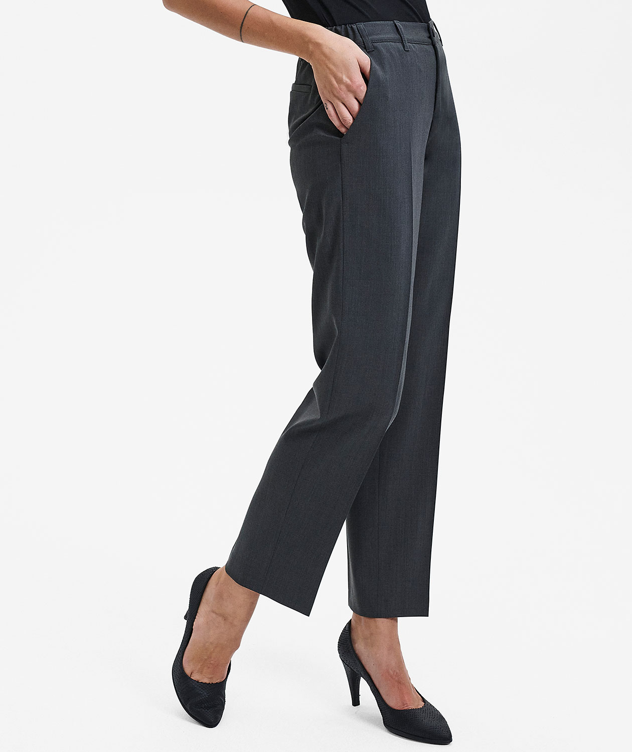 Sunwill Traveller Bistretch Comfort fit Damenhose, Grau