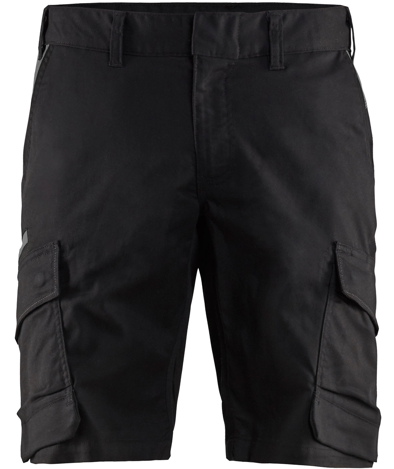 Bl&aring;kl&auml;der arbejdsshorts, Sort/M&oslash;rkegr&aring;
