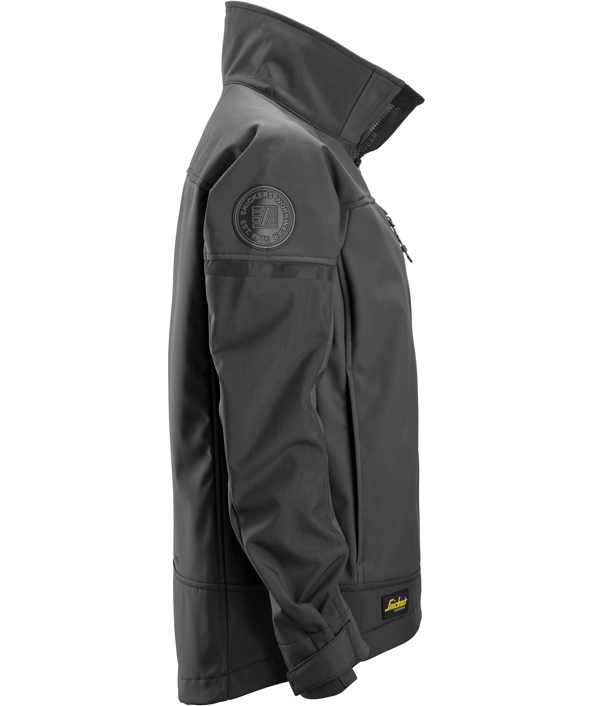 Snickers AllroundWork dame softshelljakke 1276, Steel Grey/Dark Steel Grey, large image number 2