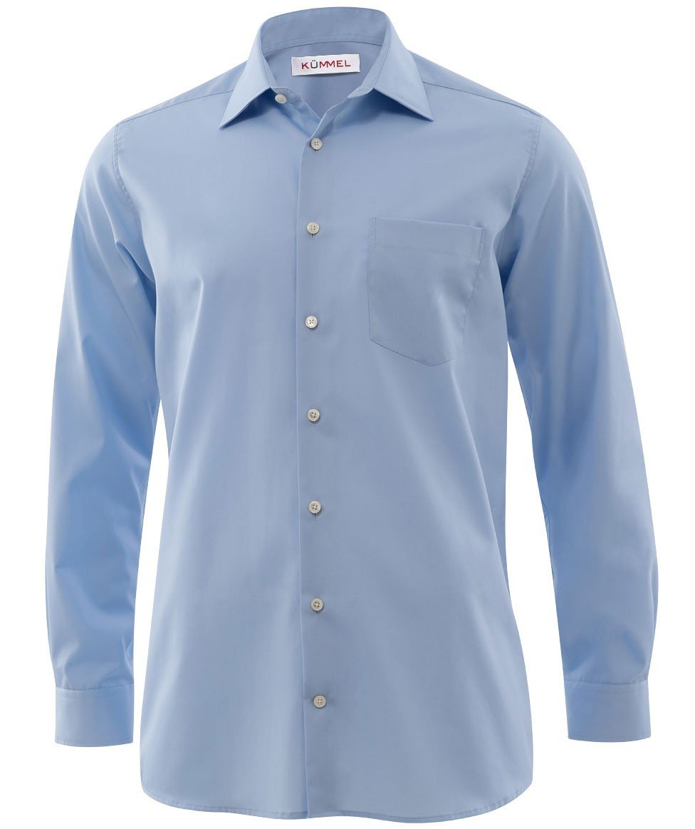 K&uuml;mmel Frankfurt Classic fit skjorte, Lys Bl&aring;