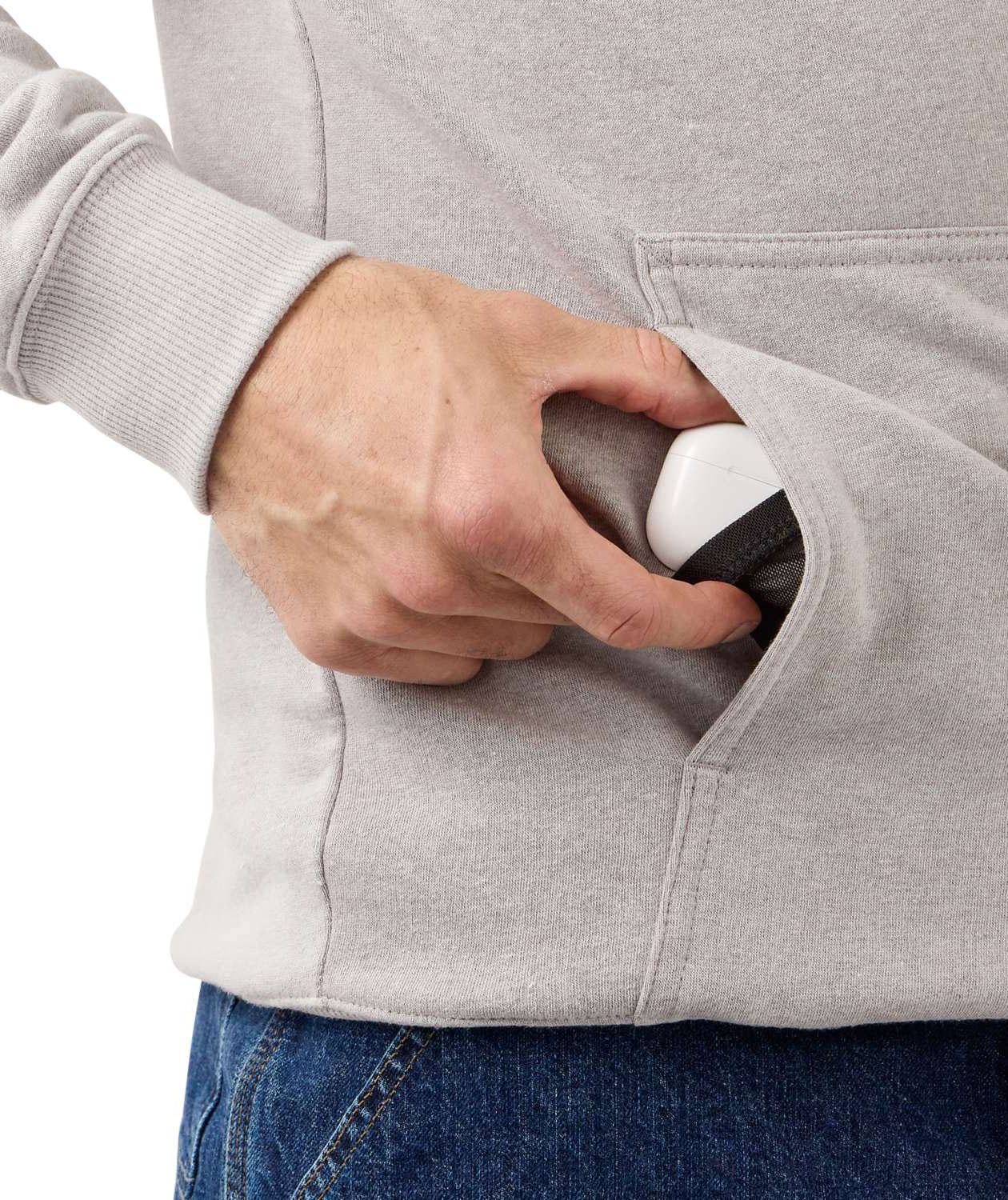 Carhartt Force Graphic Hoodie, Asphalt  Heather, large image number 2