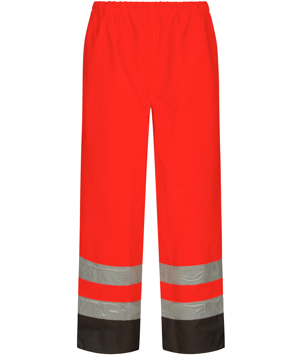 Lyngs&oslash;e Multinorm regnbukser, Hi-vis&nbsp;R&oslash;d/Sort, Hi-vis&nbsp;R&oslash;d/Sort, swatch