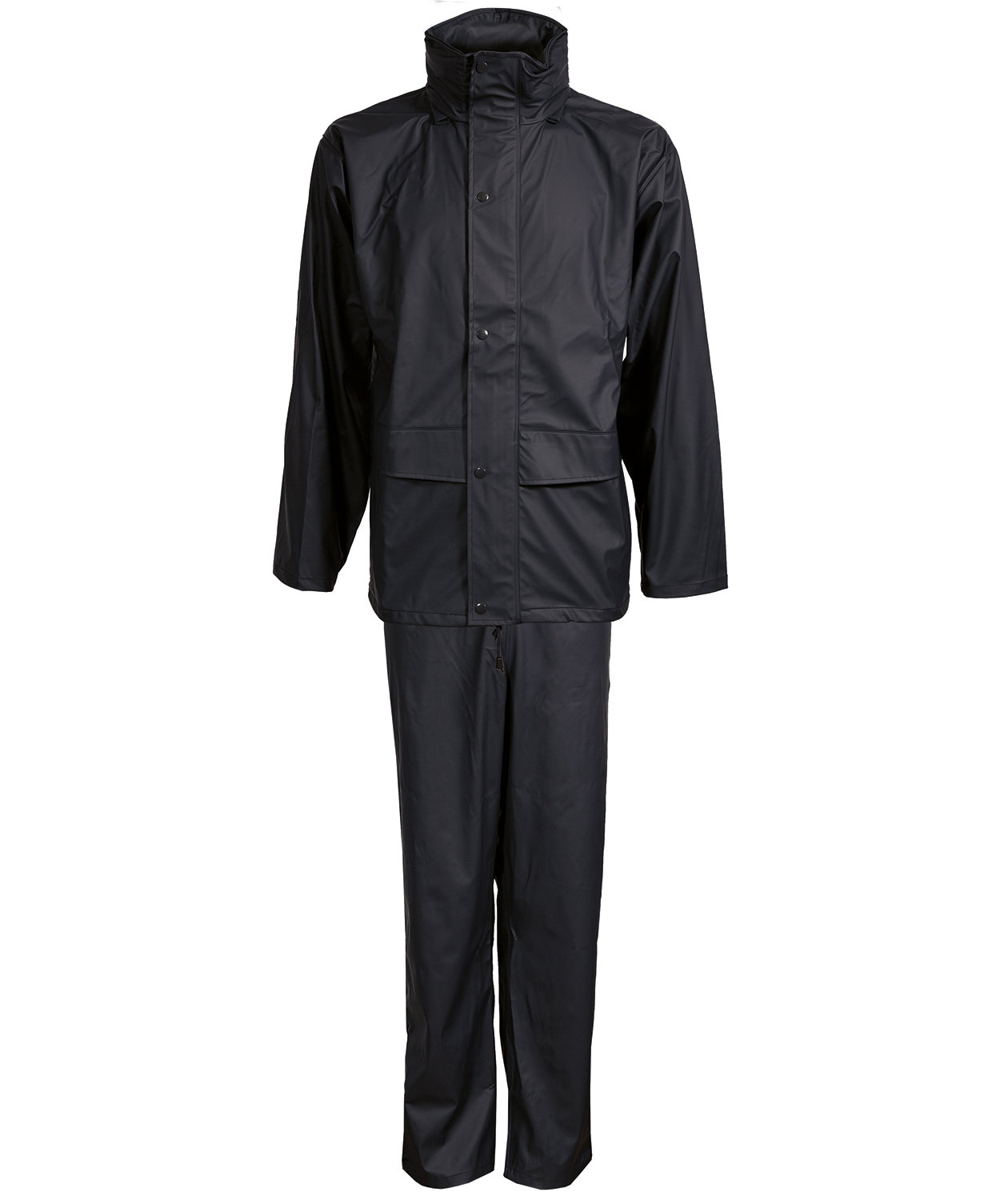 ELKA Dry Zone PU regnsett, Svart