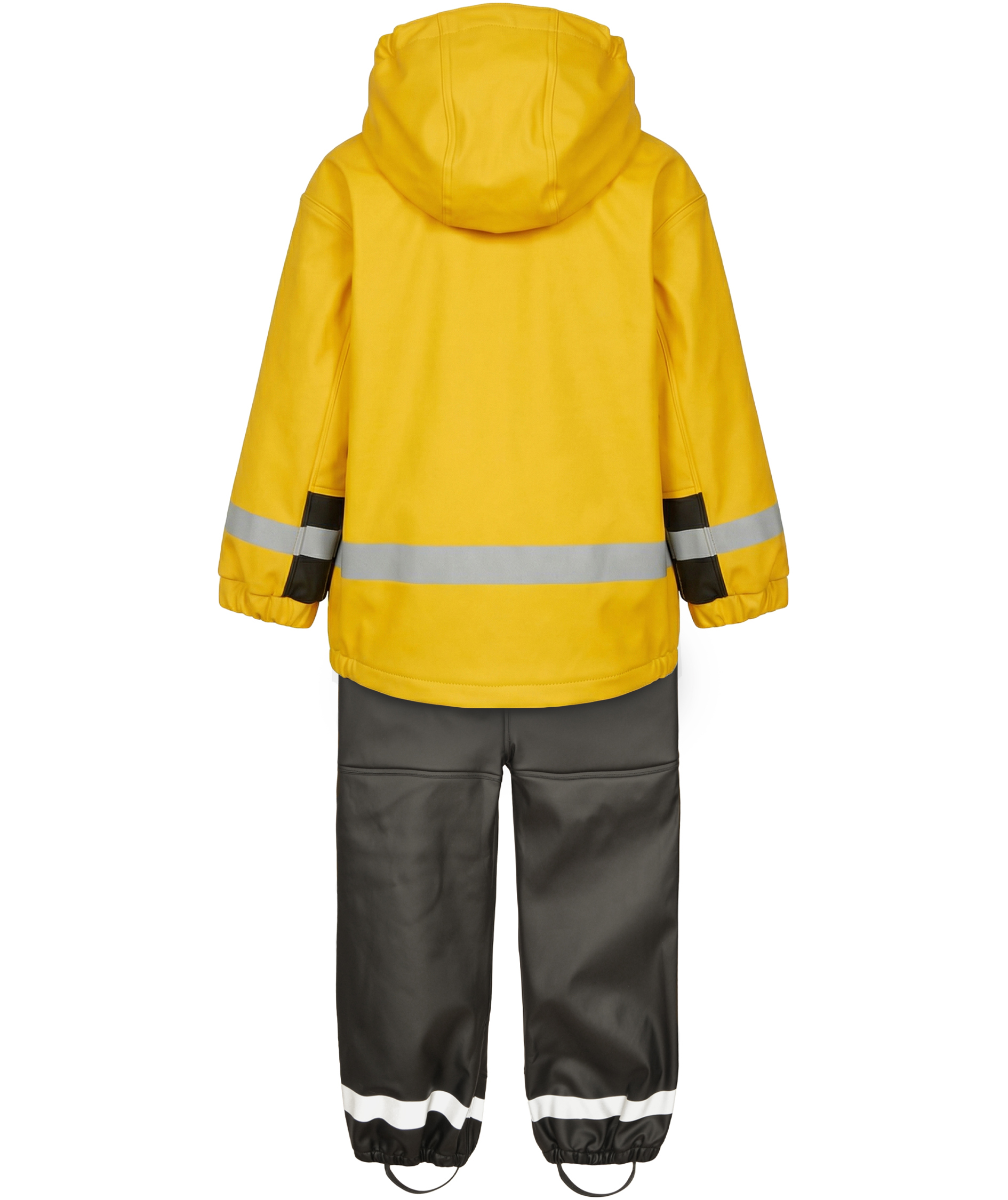 Lyngs&oslash;e regnsett for barn, Yellow/Black